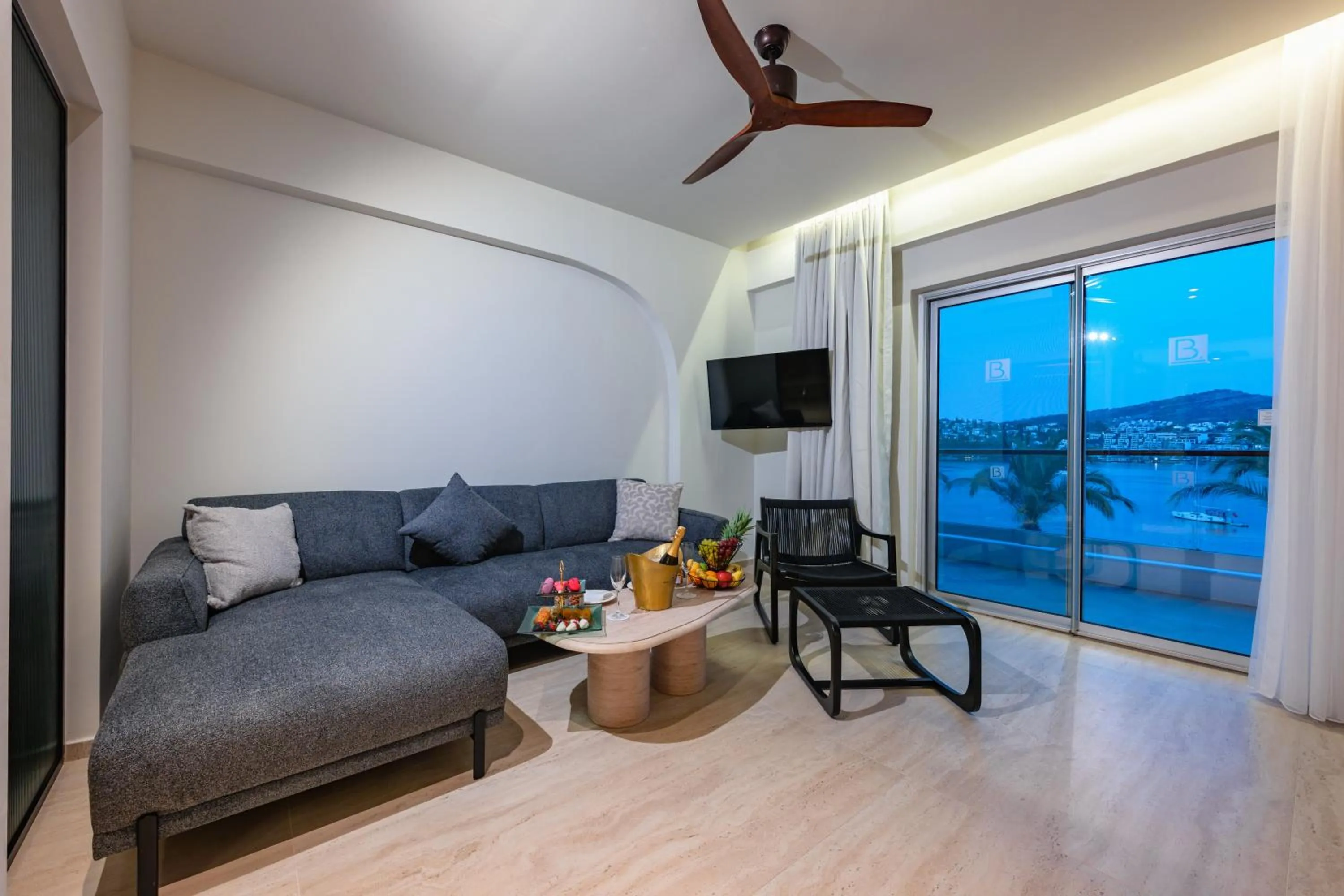 Living room in Baia Bodrum Hotel