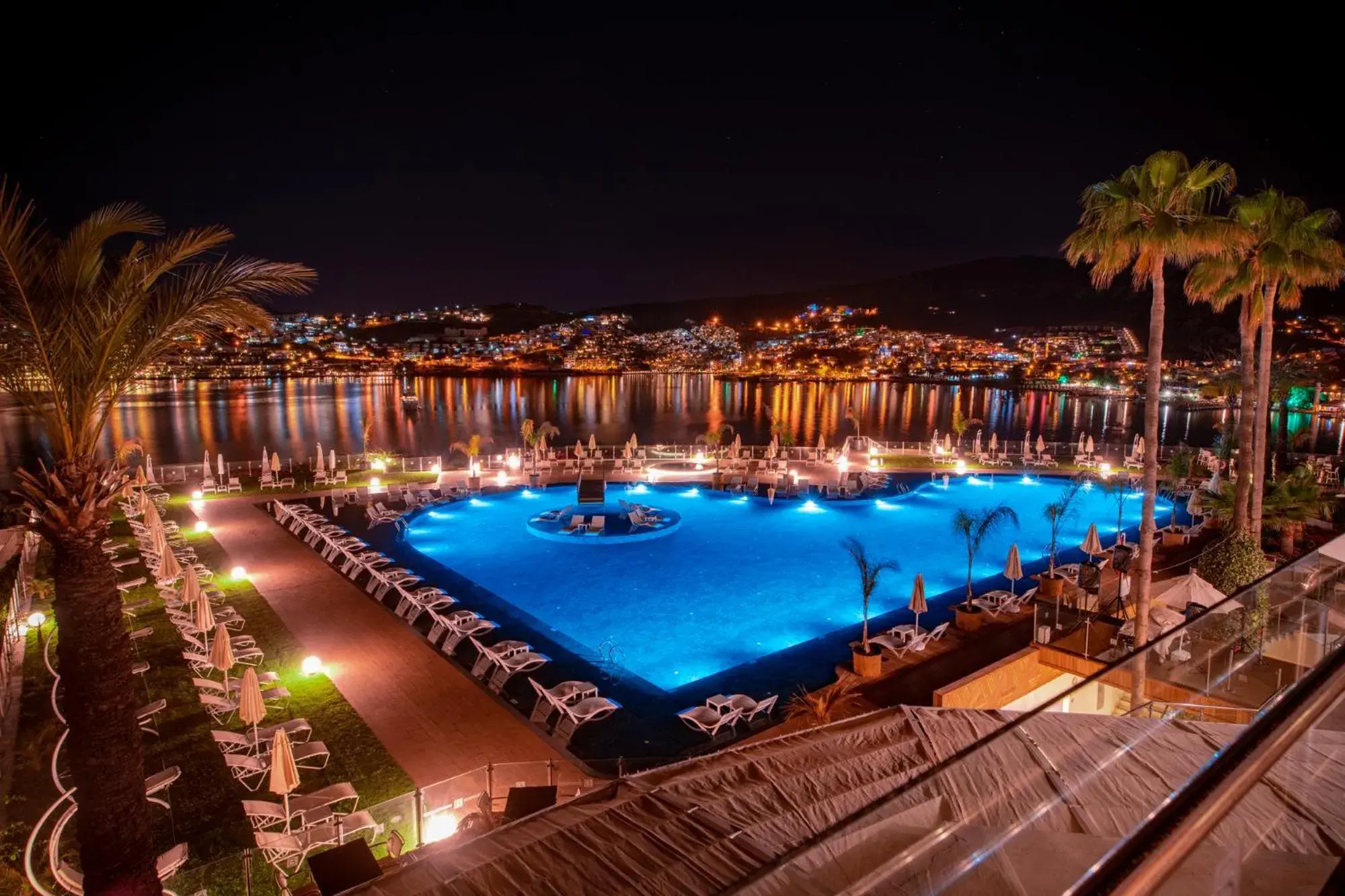 Pool view in Baia Bodrum Hotel Pool view in Baia Bodrum Hotel