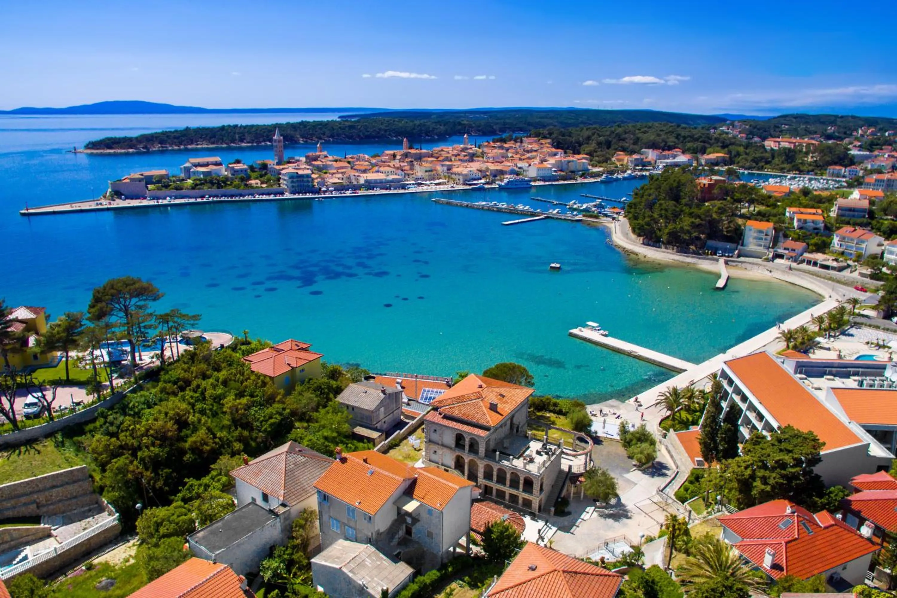 Bird's eye view in Villas Arbia - Margita Deluxe Beach Hotel