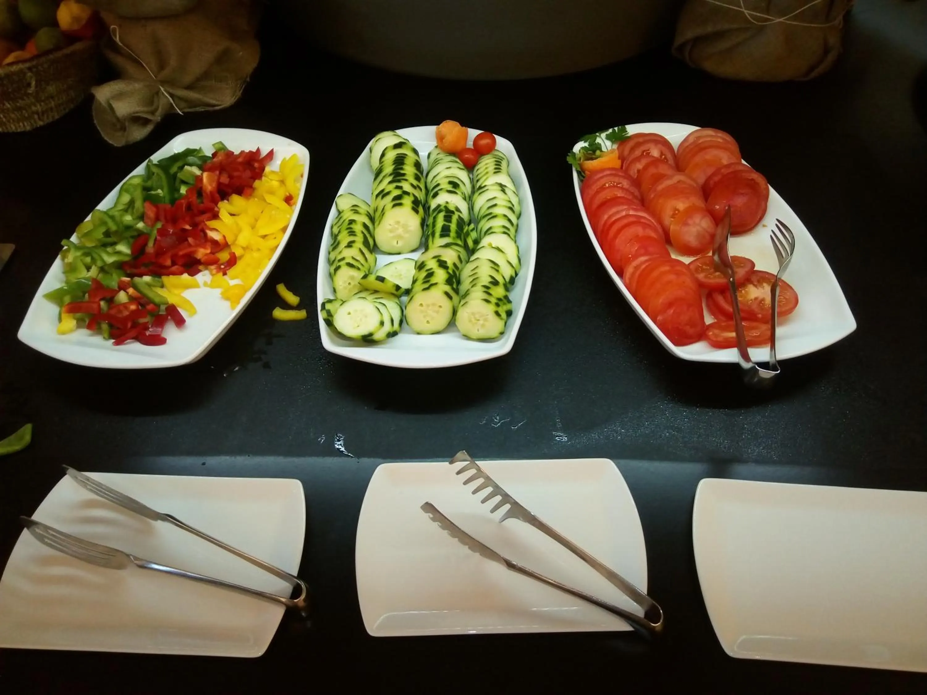 Buffet breakfast in Villas Arbia - Margita Deluxe Beach Hotel