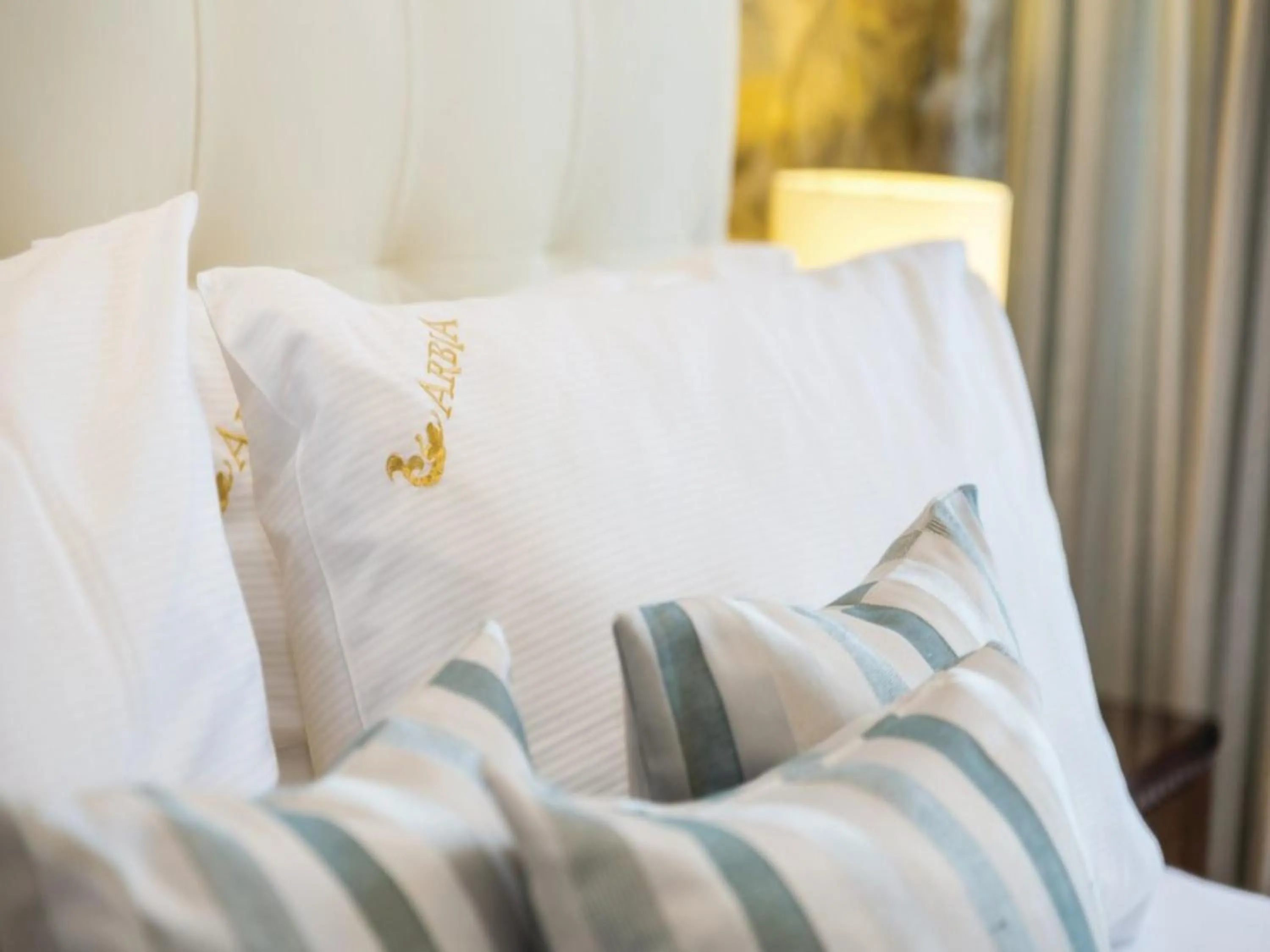 Logo/Certificate/Sign, Bed in Villas Arbia - Margita Deluxe Beach Hotel