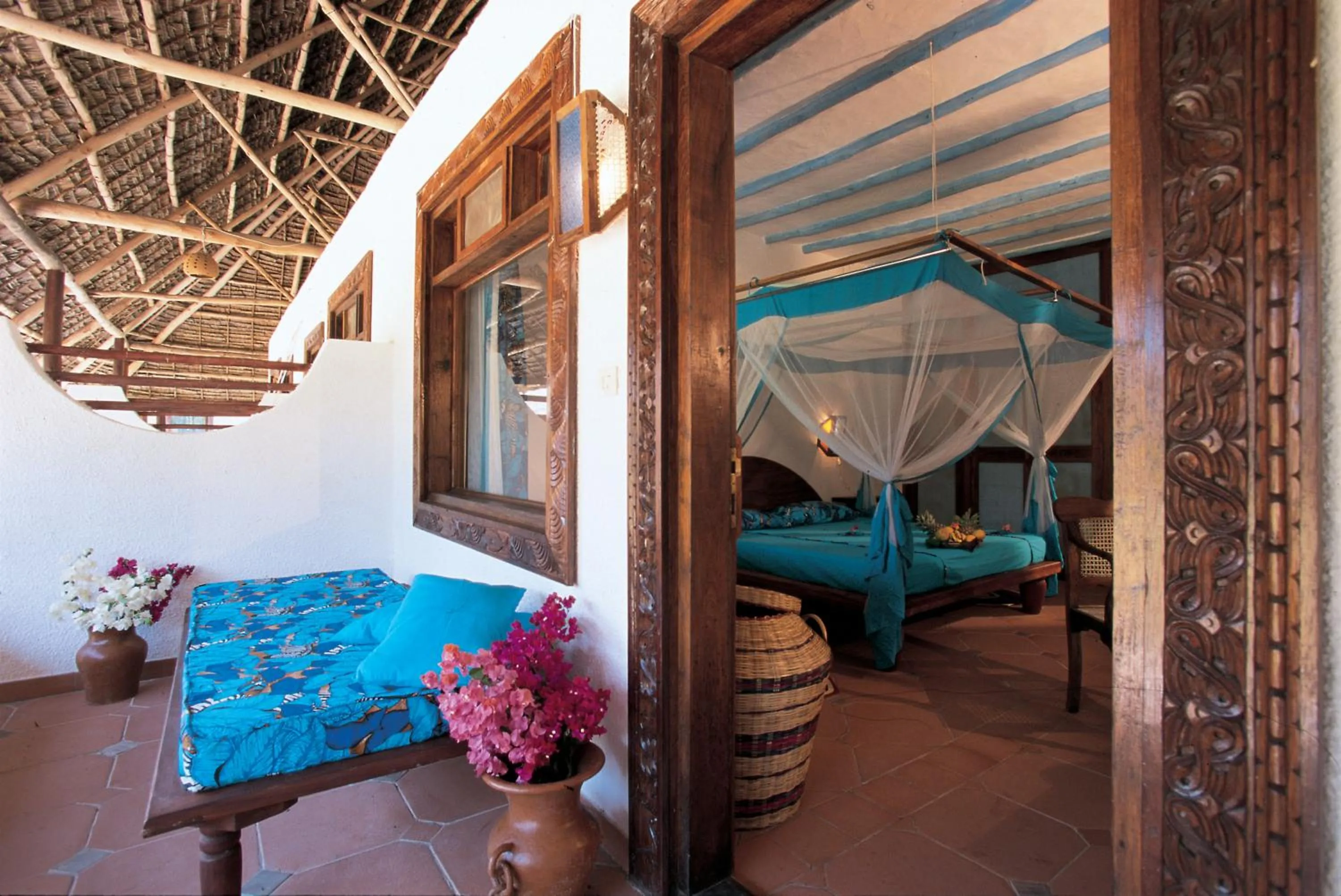 Bed in Hotel Club Dongwe