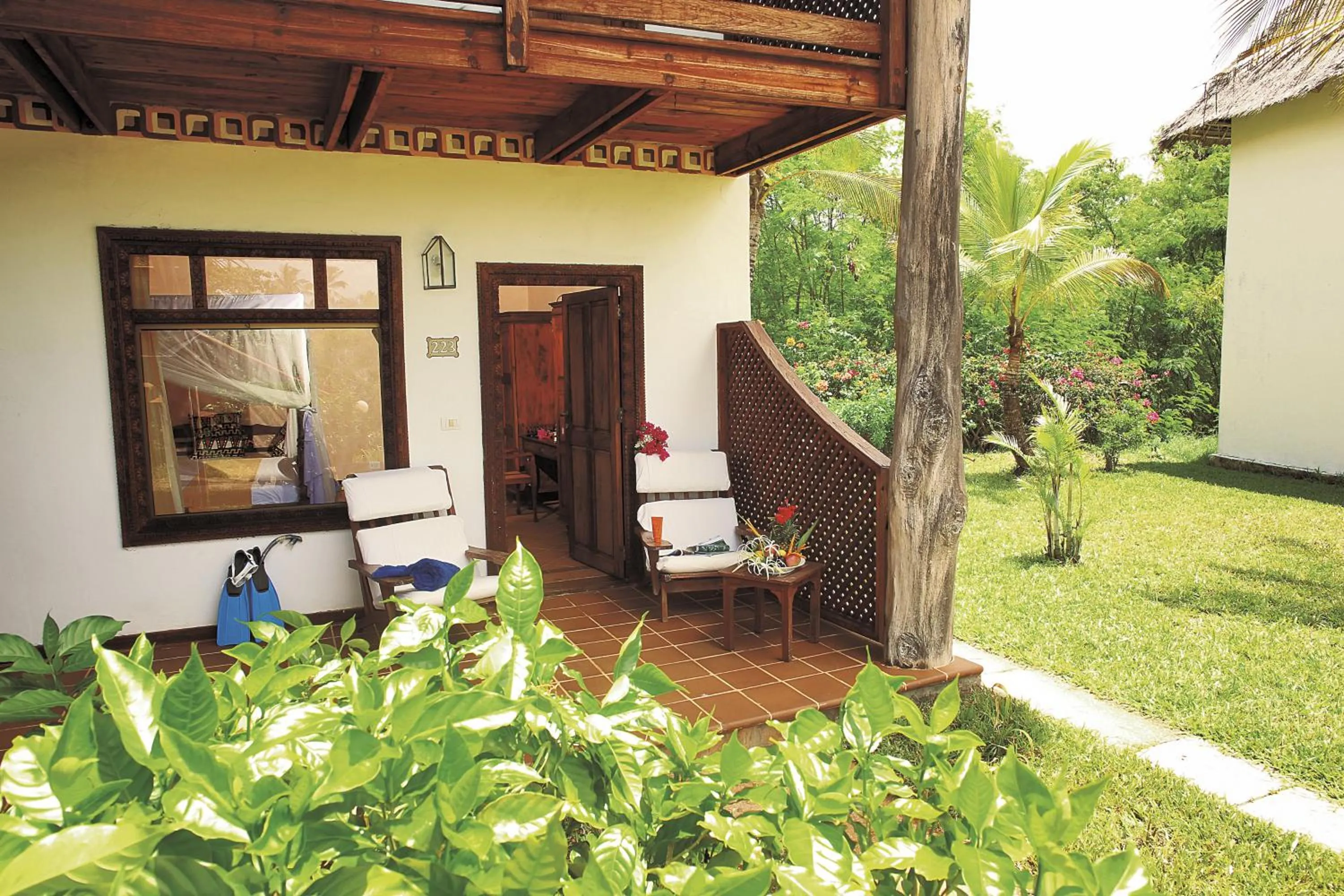 Garden in Hotel Club Dongwe