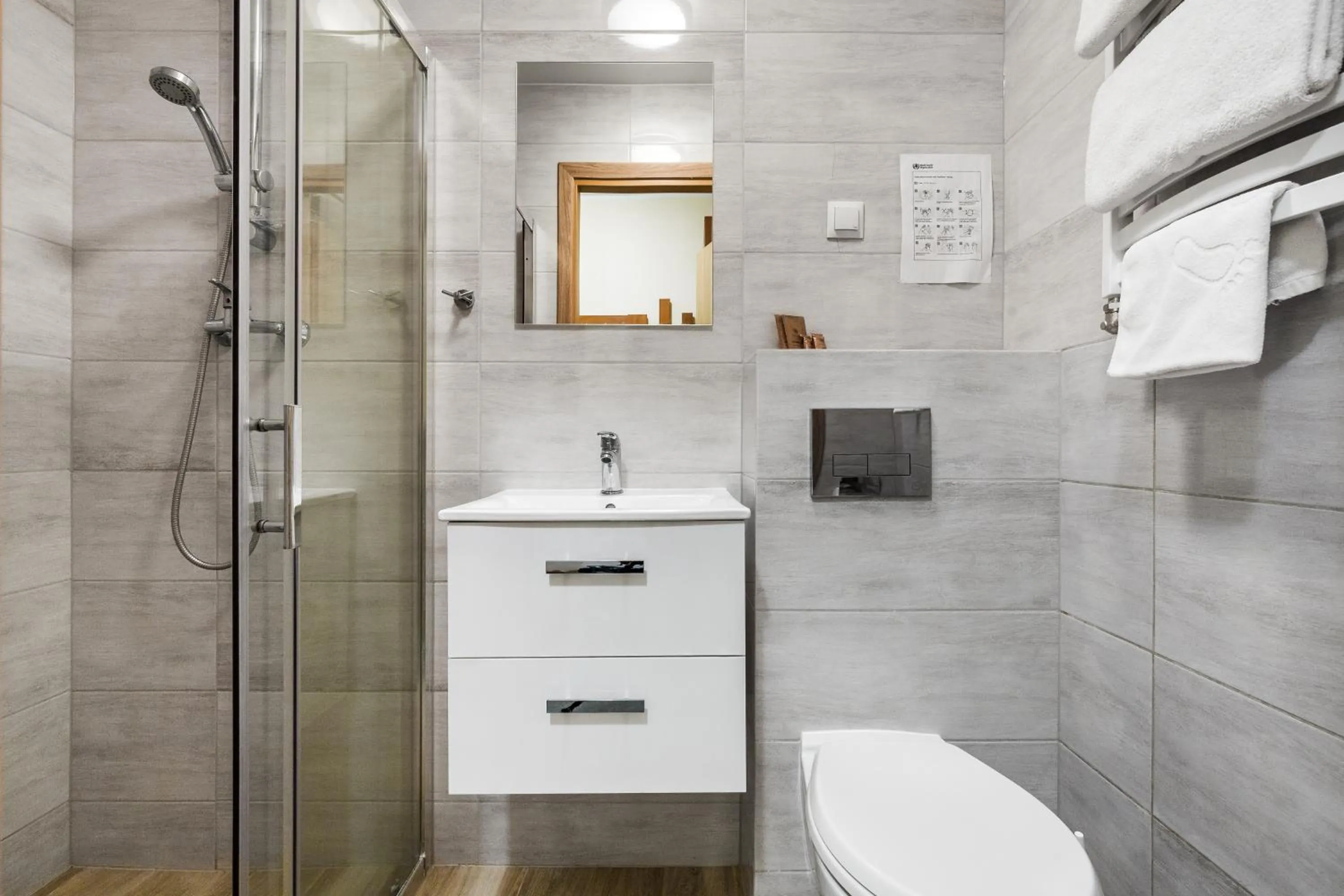 Bathroom in Hotel Olivia