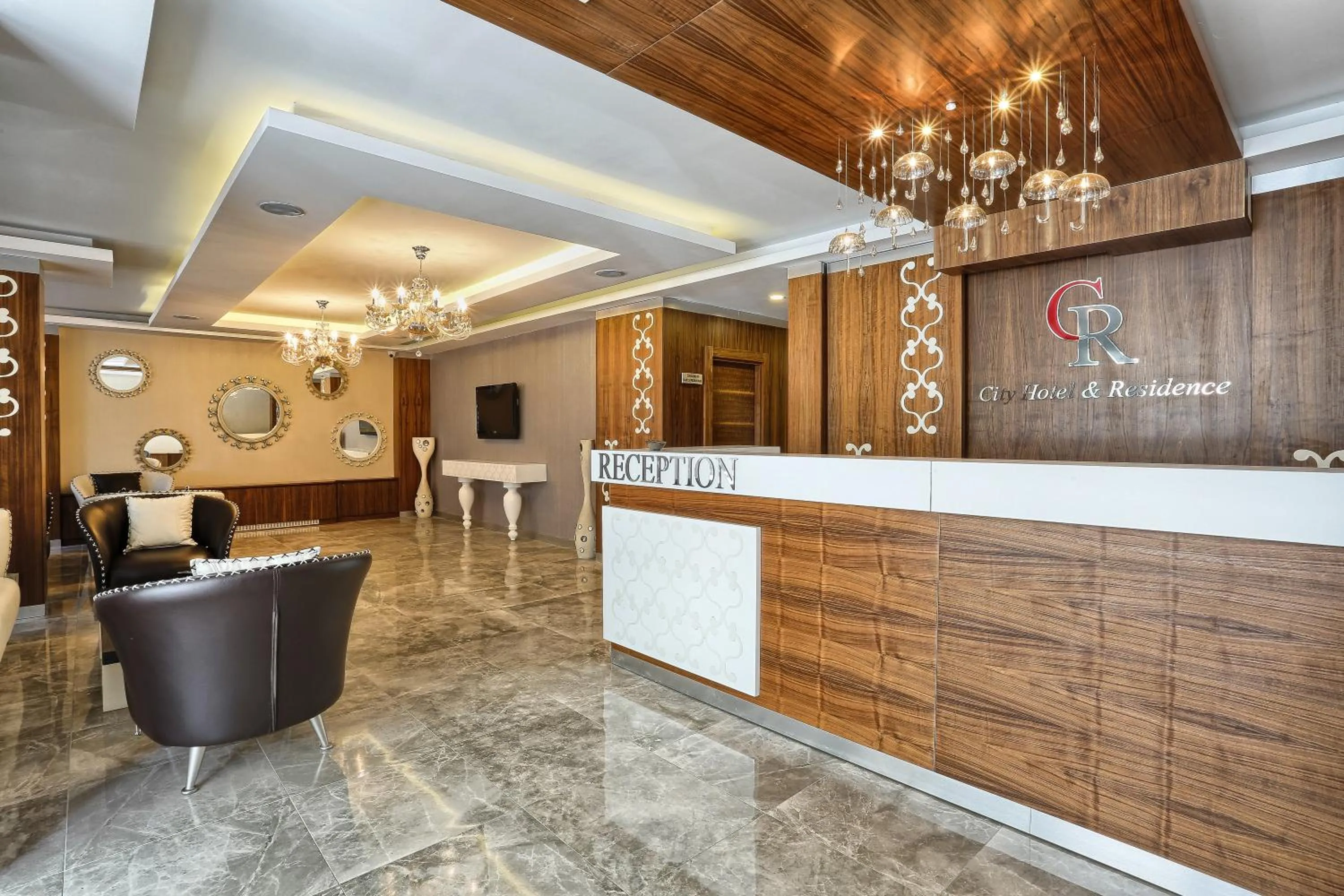 Lobby or reception in City Hotel Residence