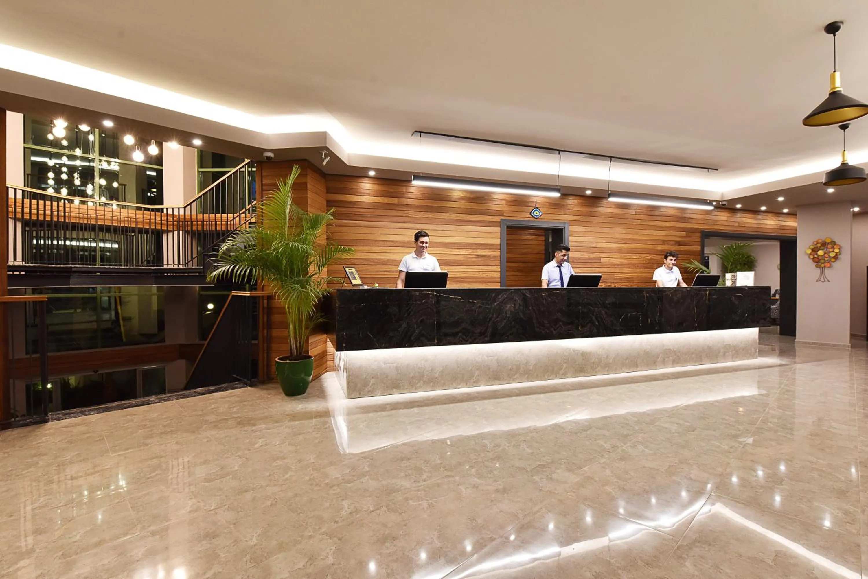 Lobby or reception in Parkim Ayaz Hotel
