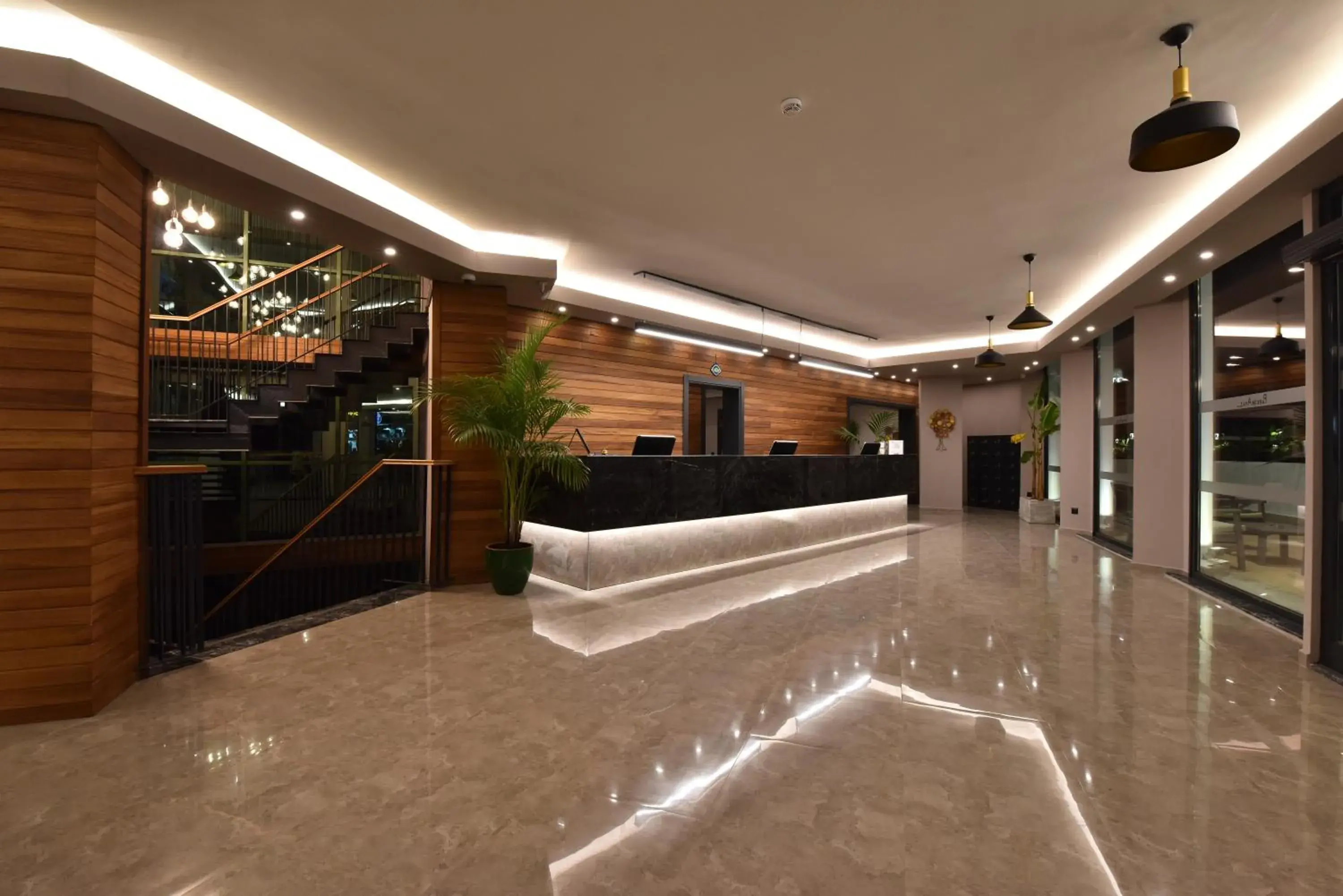 Lobby or reception in Parkim Ayaz Hotel Lobby or reception in Parkim Ayaz Hotel