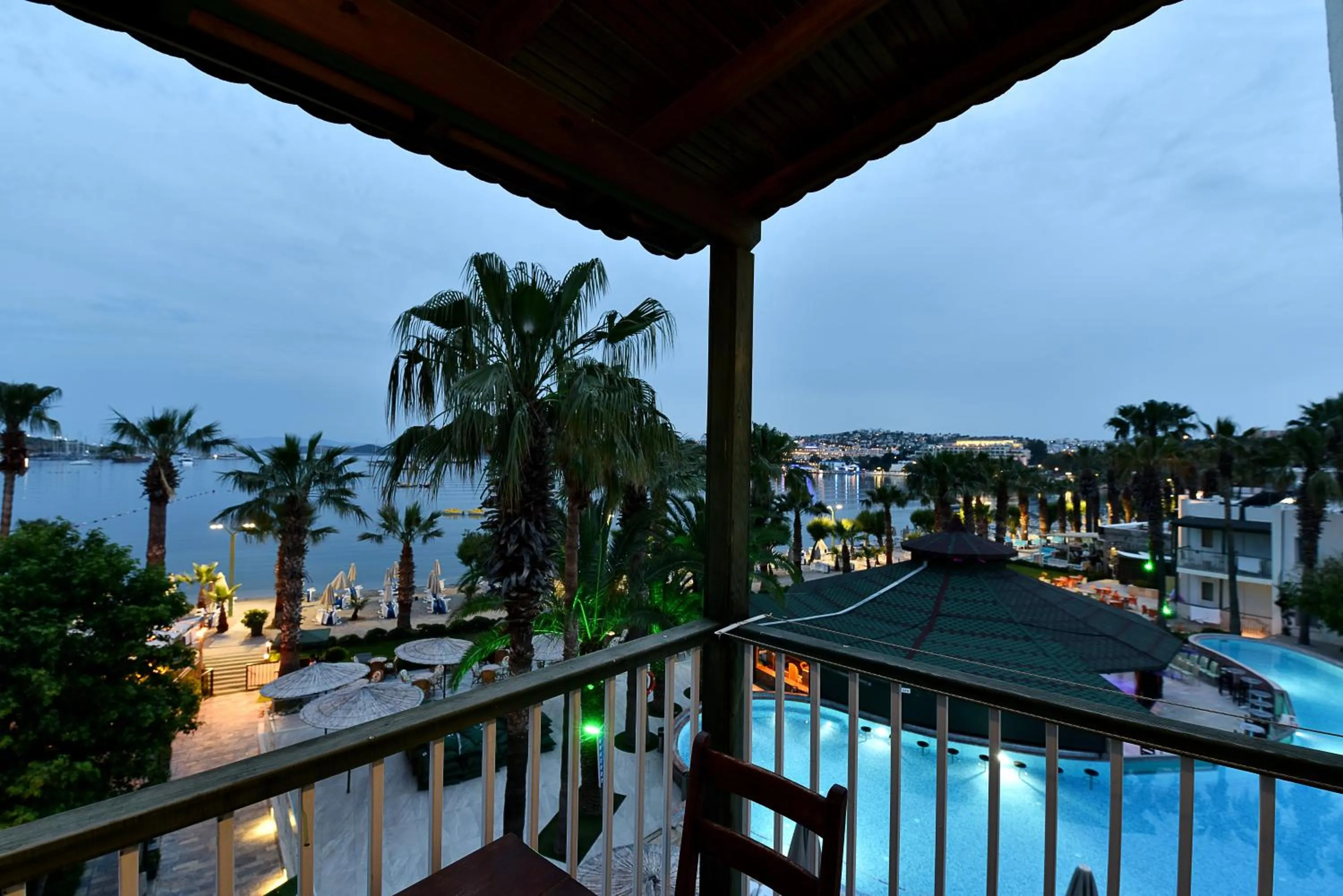 Balcony/Terrace in Parkim Ayaz Hotel