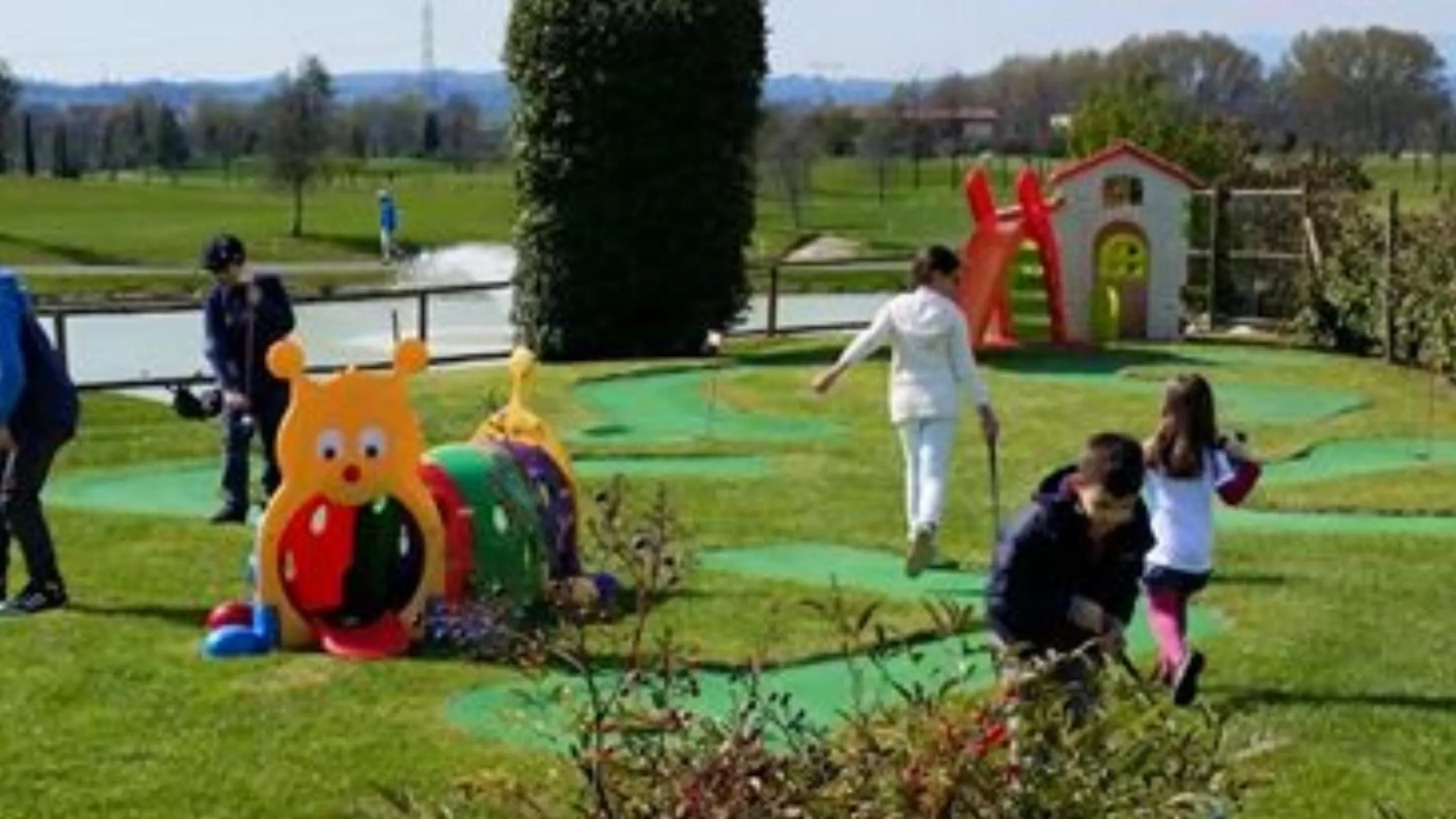Children play ground in Garda Hotel San Vigilio Golf
