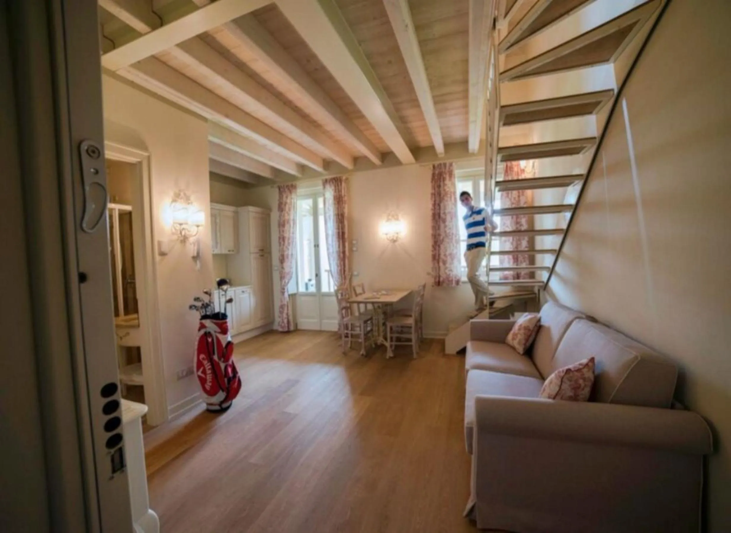 Kitchen or kitchenette in Garda Hotel San Vigilio Golf