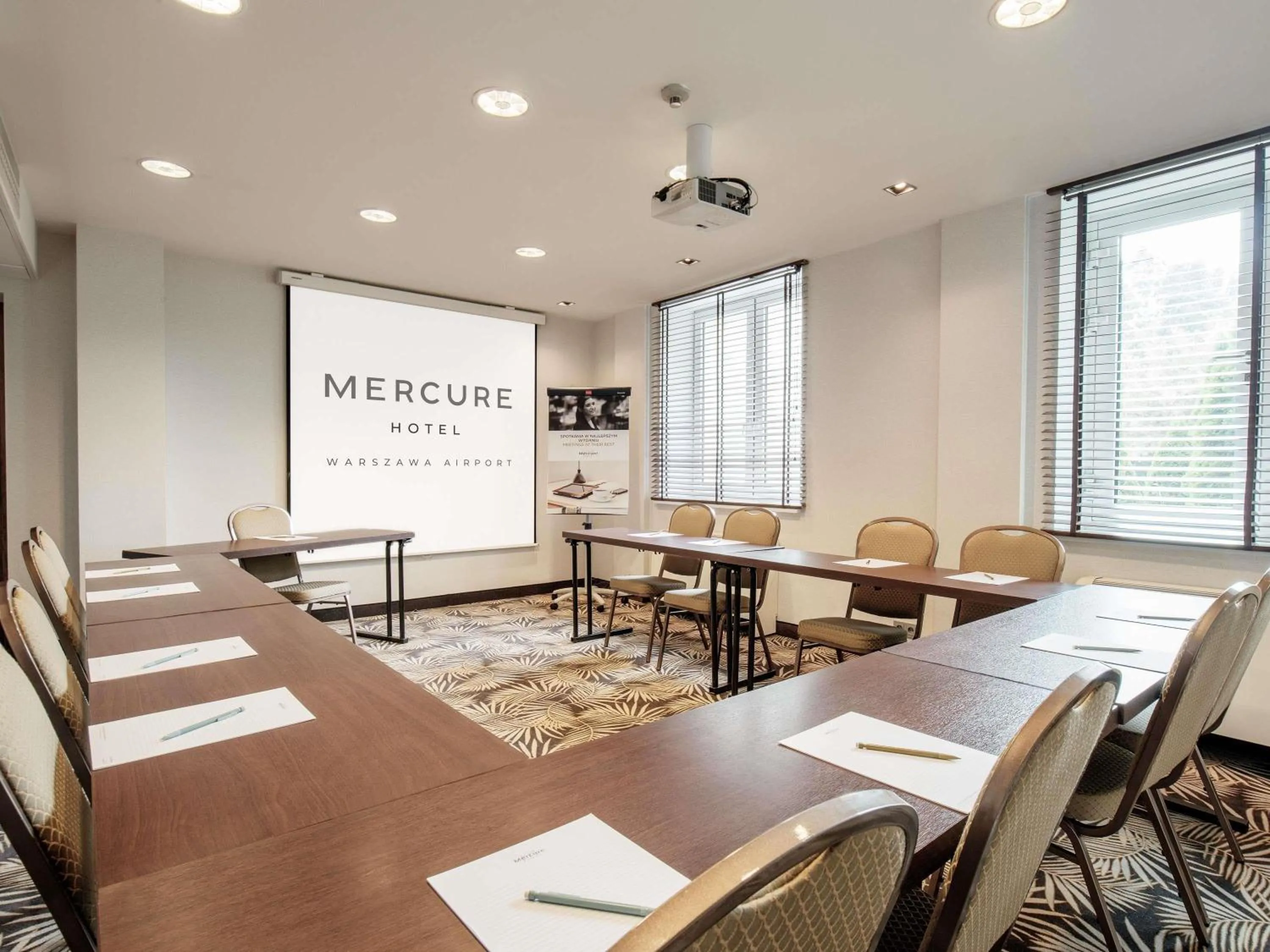 Meeting/conference room in Mercure Warszawa Airport