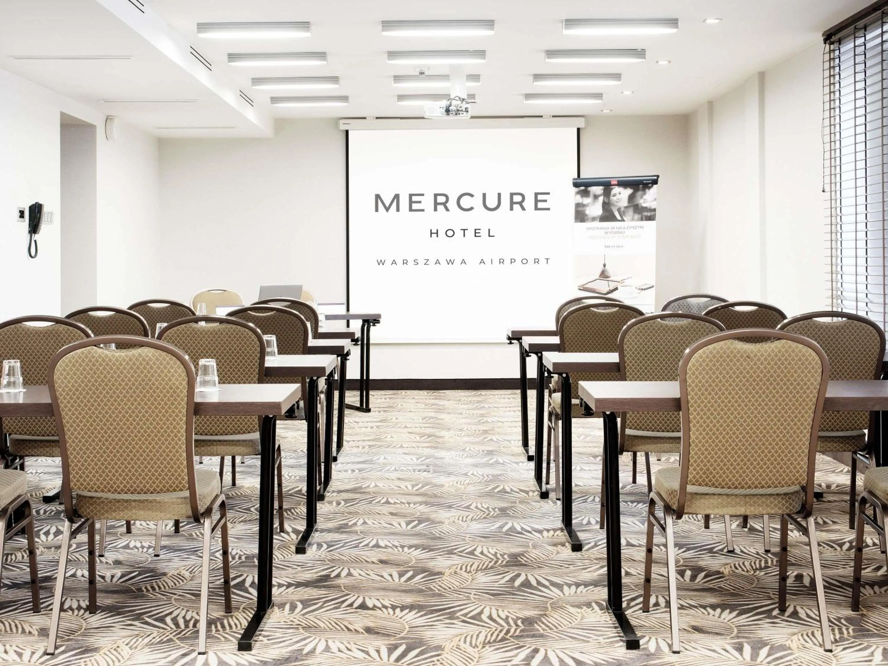 Meeting/conference room in Mercure Warszawa Airport