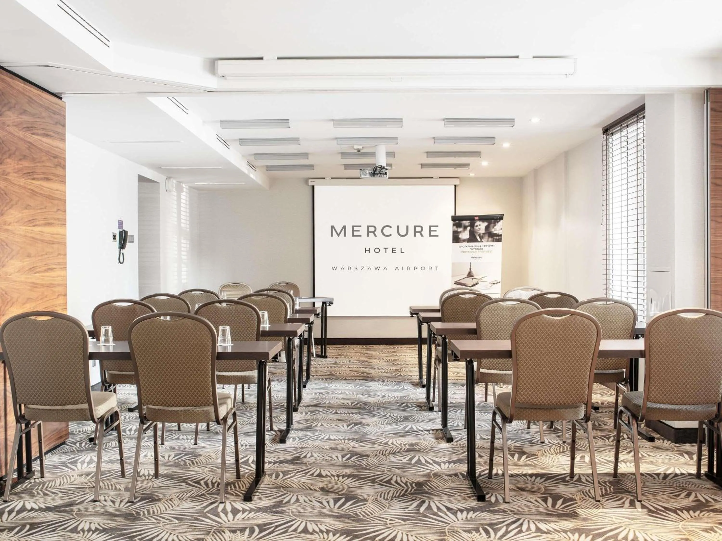 Meeting/conference room in Mercure Warszawa Airport