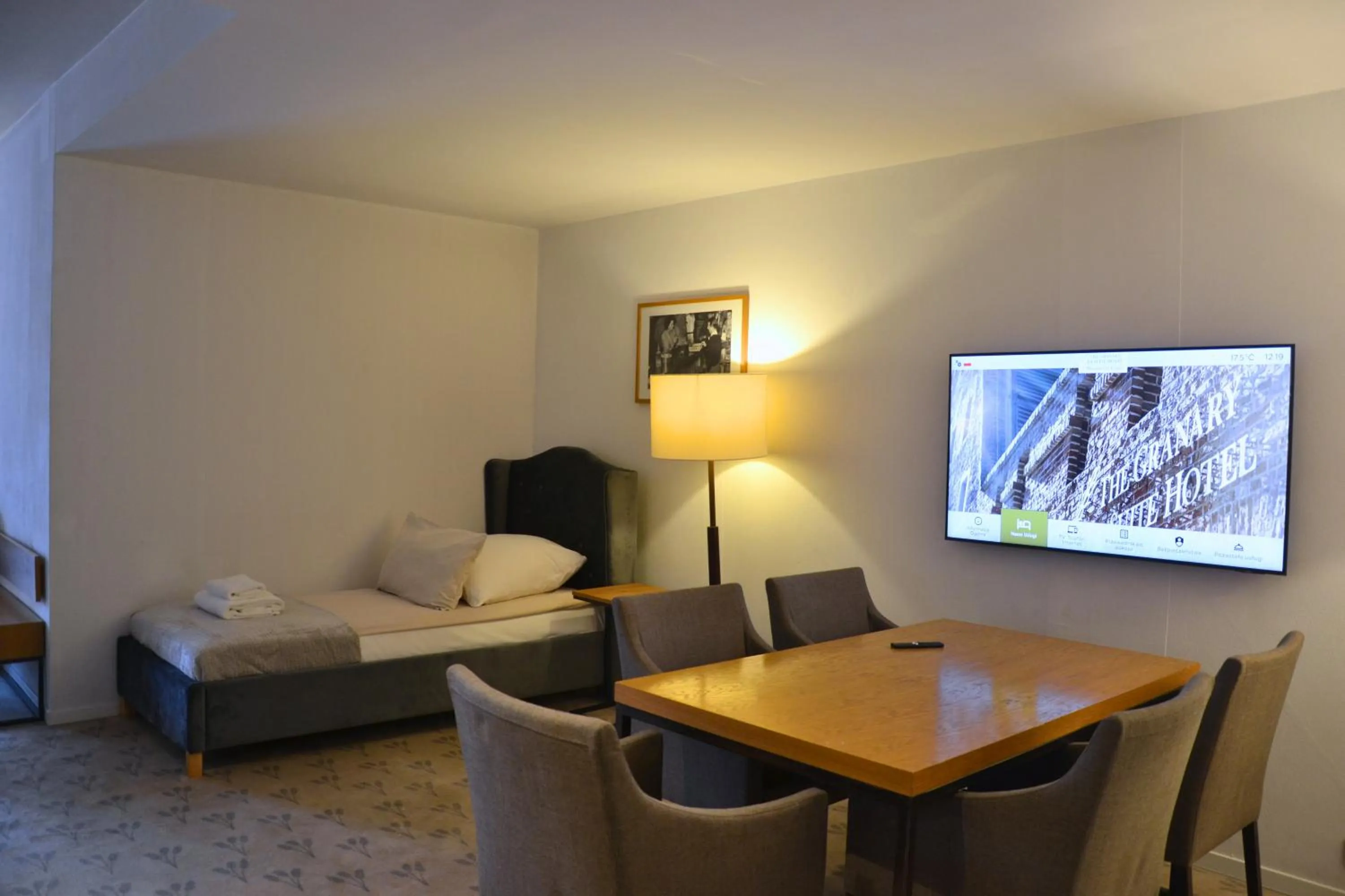 TV and multimedia in Great Polonia The Granary La Suite Hotel
