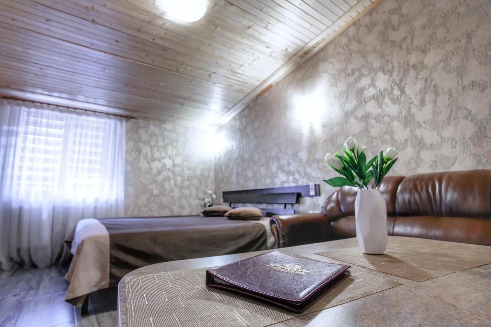 Seating area in Hotel Fortuna