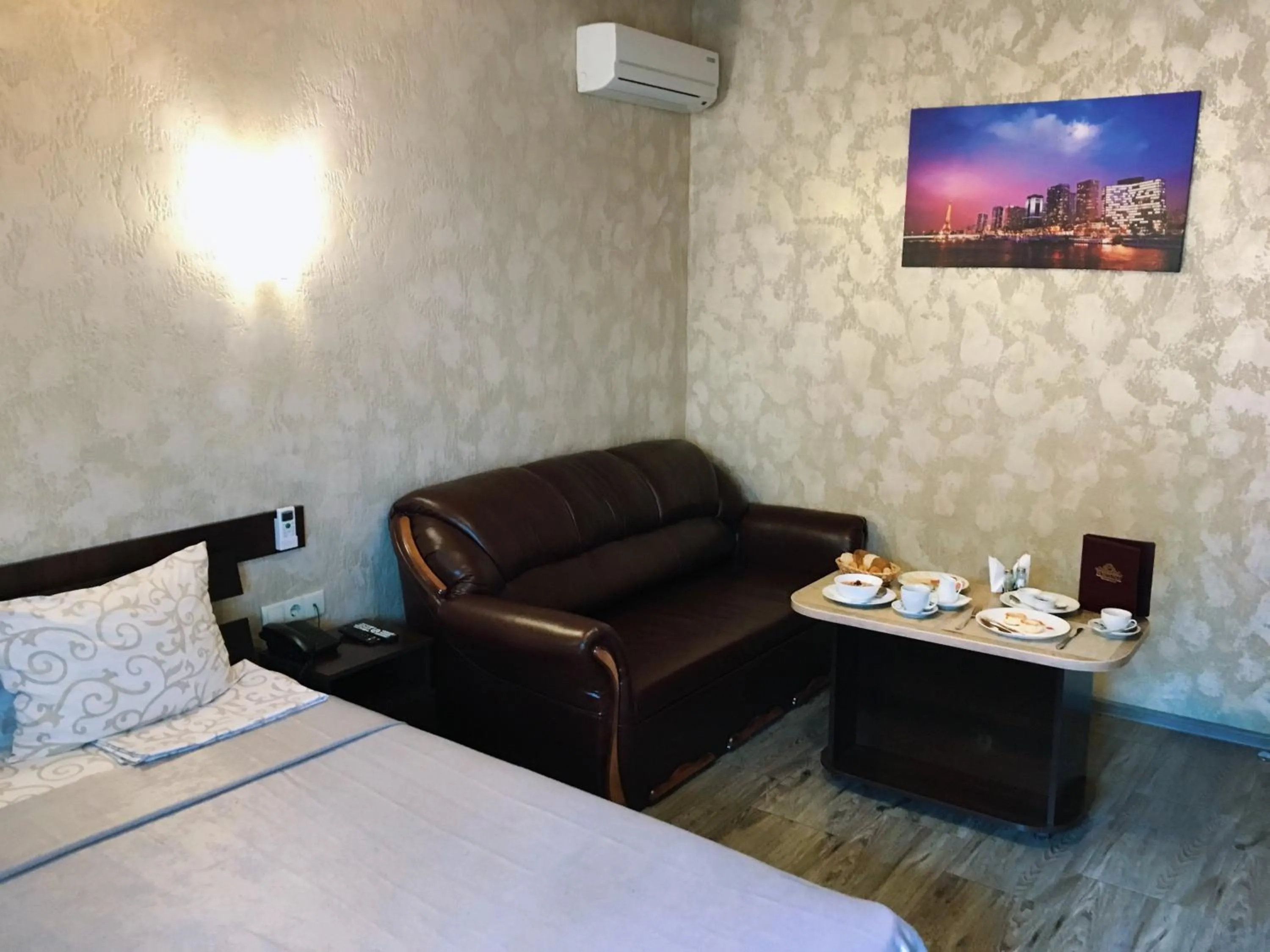 Bed in Hotel Fortuna