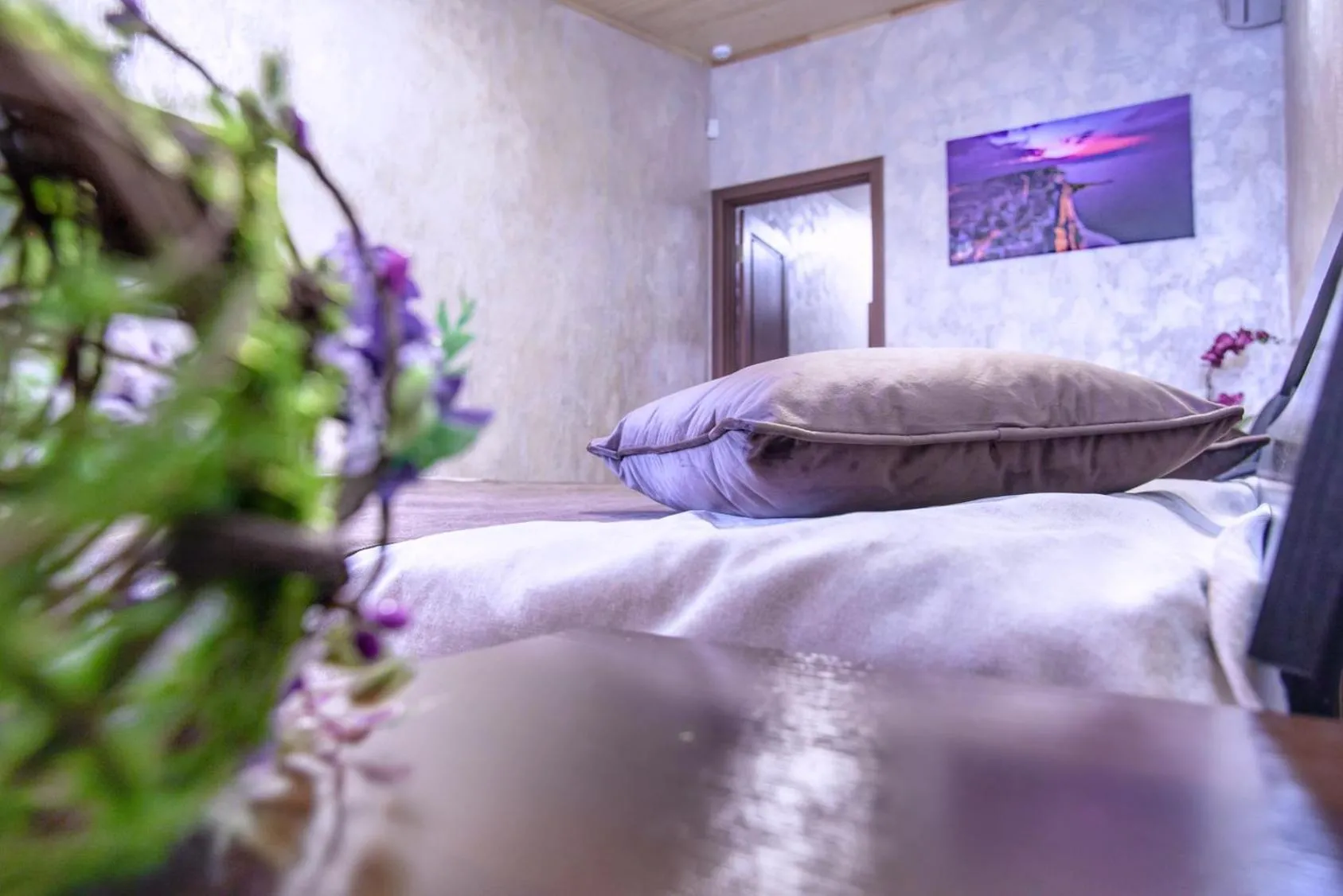 Bed in Hotel Fortuna