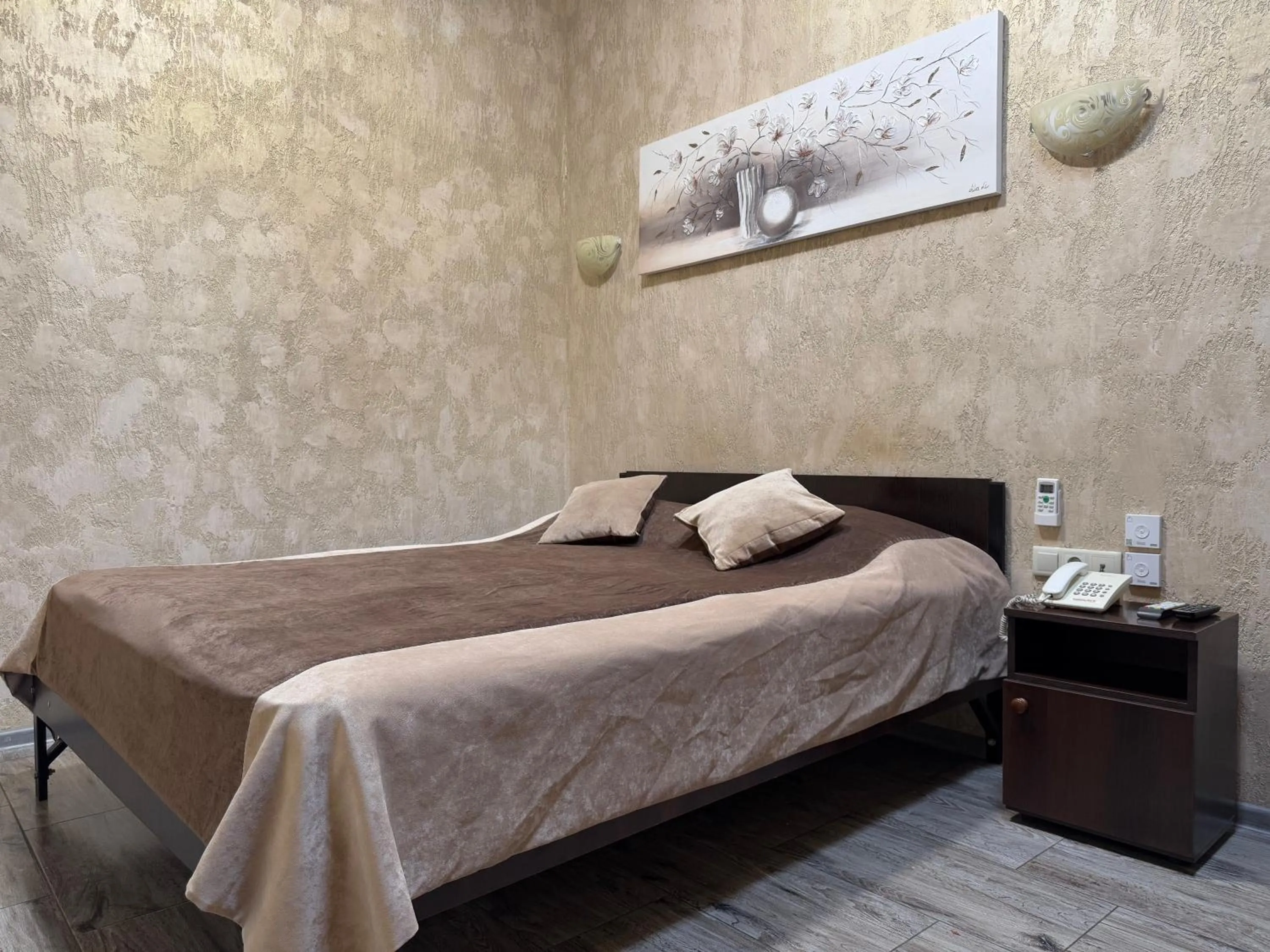 Bed in Hotel Fortuna