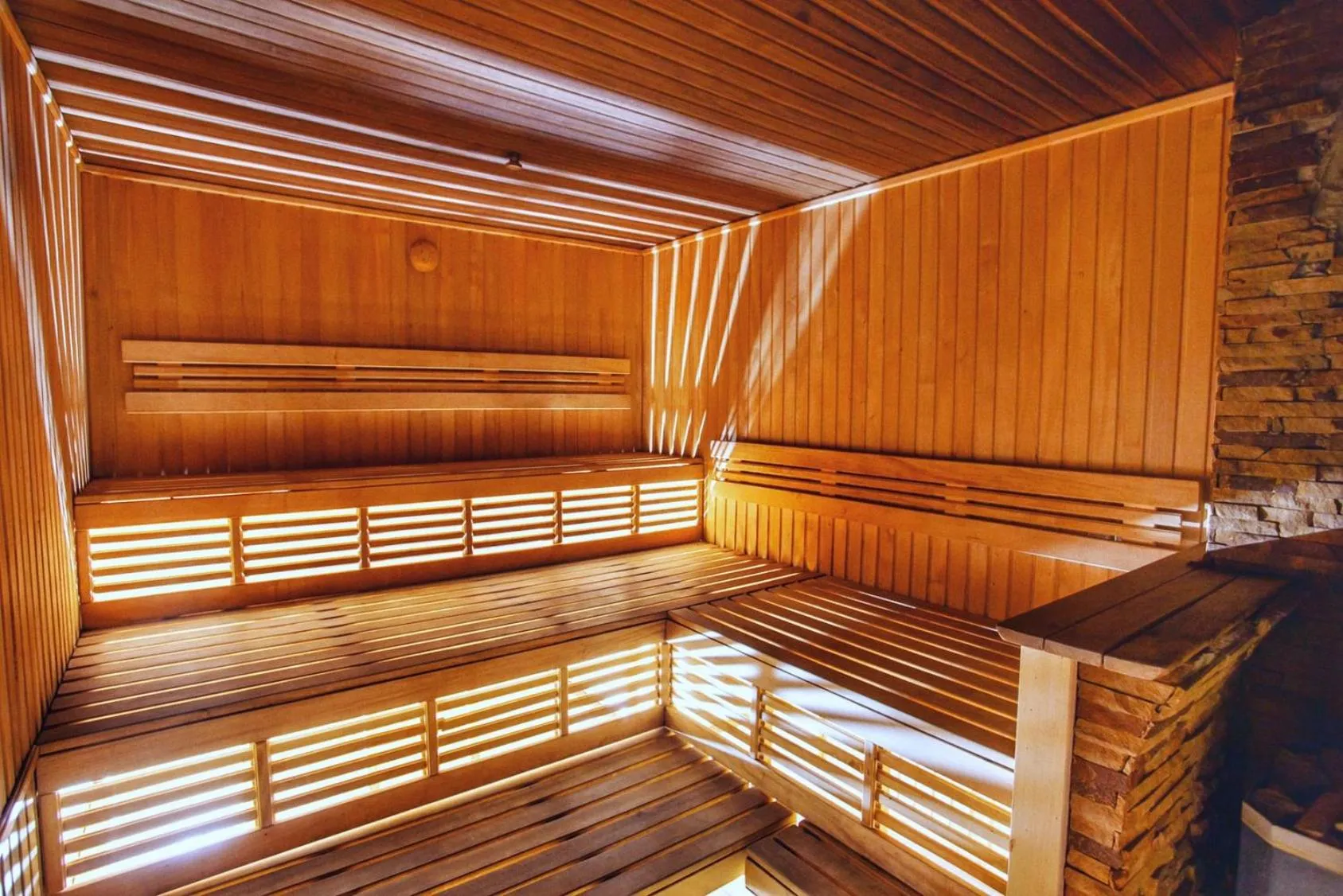 Sauna in Hotel Fortuna