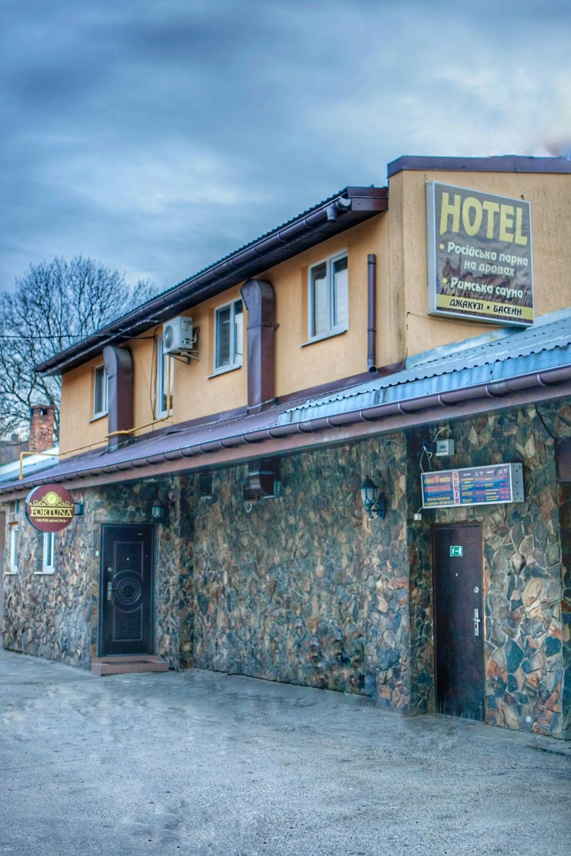 Property building in Hotel Fortuna