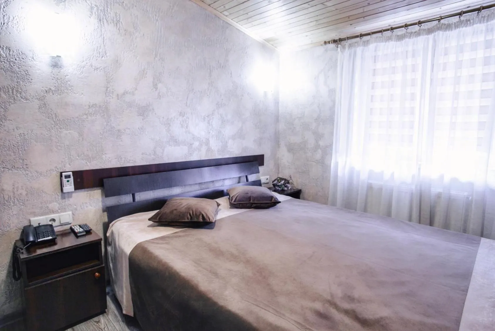 Bed in Hotel Fortuna