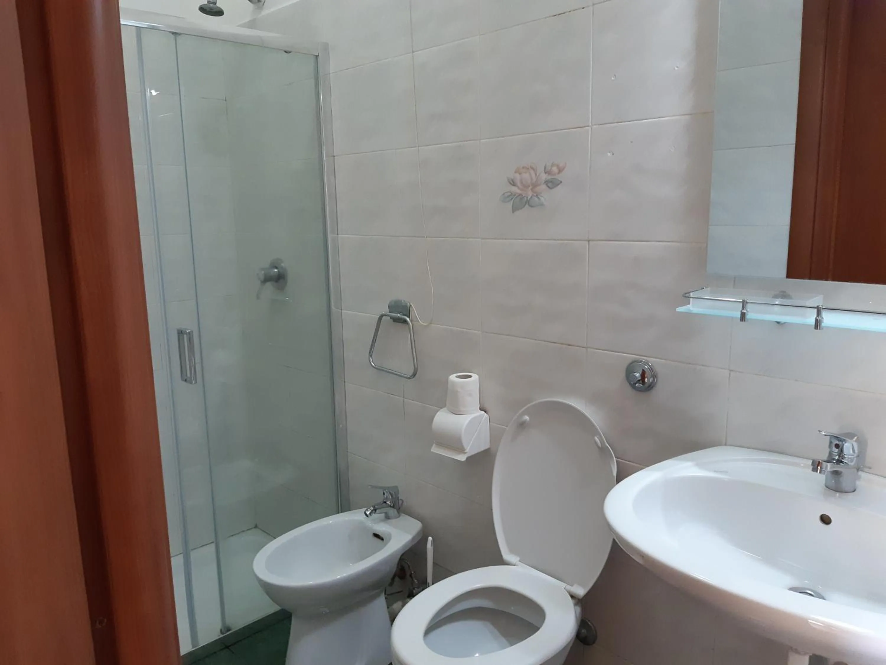 Bathroom in Hotel Aristotele