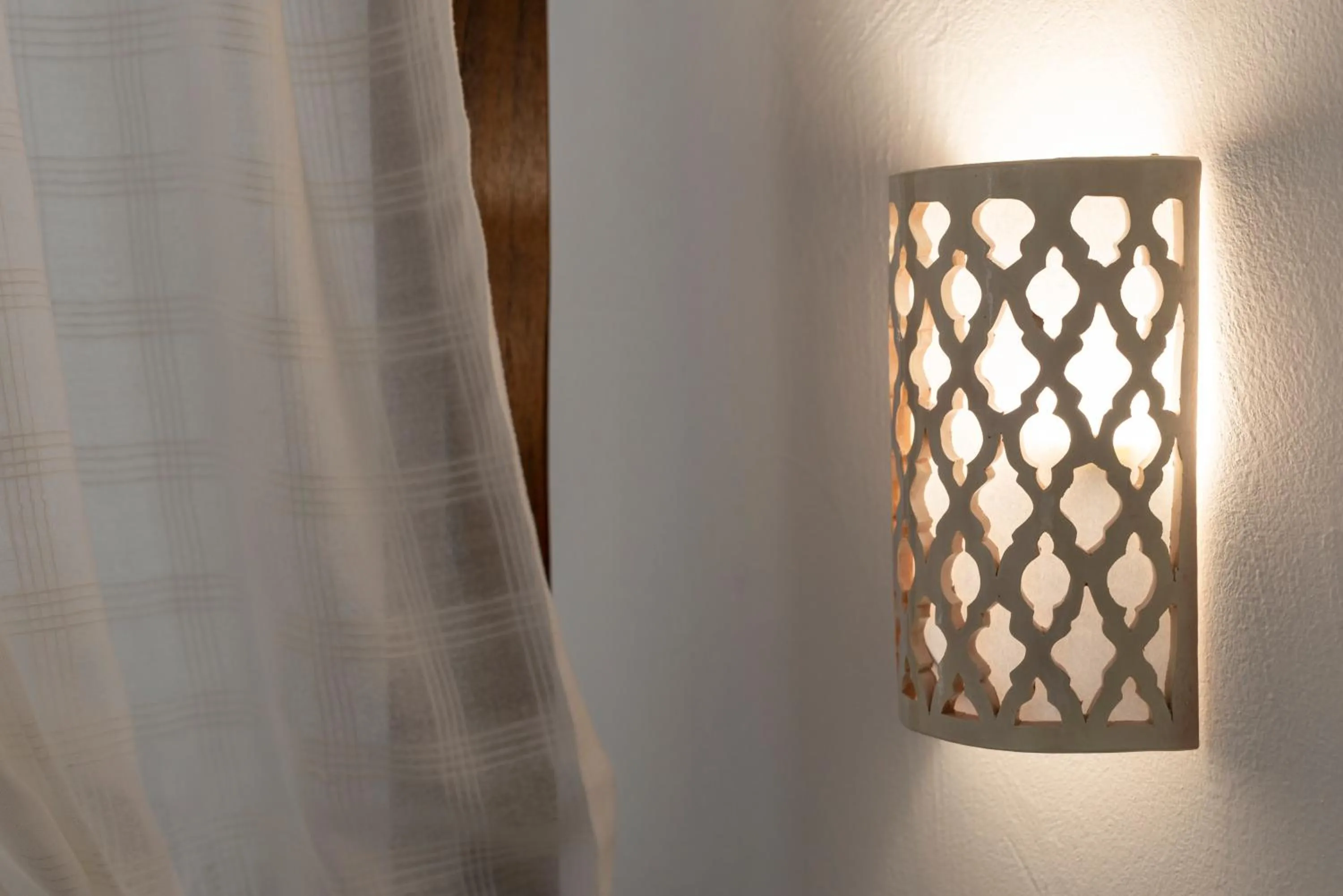 Decorative detail in Hotel Villa Cedrino