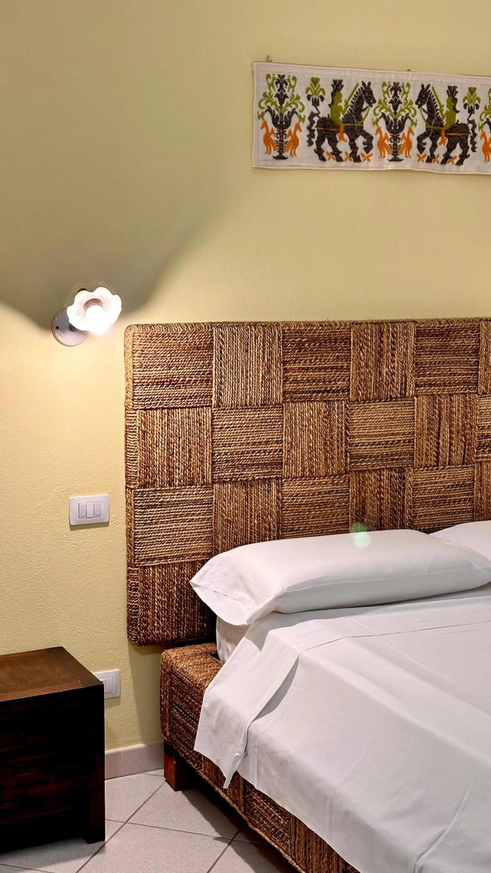 Decorative detail in Hotel Villa Cedrino