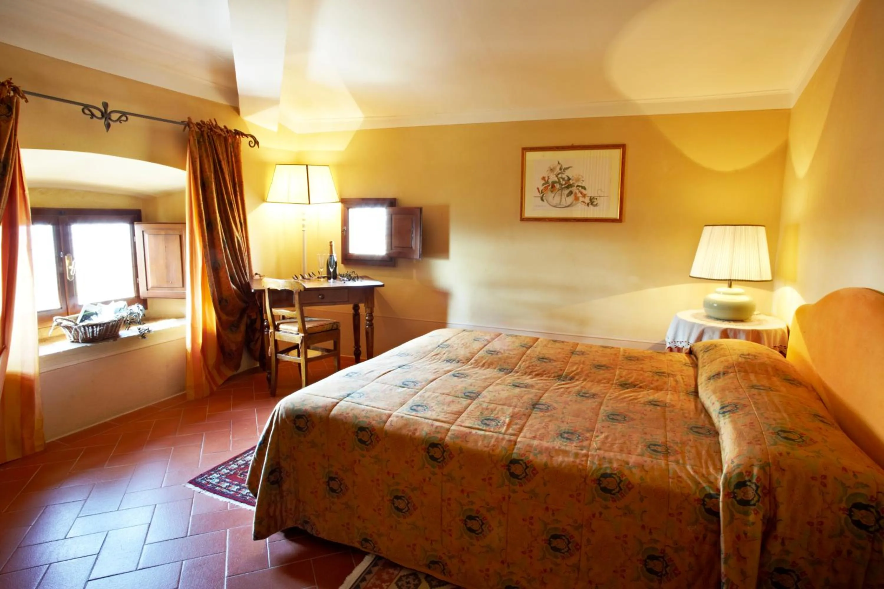 Bed in Relais Villa Belpoggio - Residenza D'Epoca