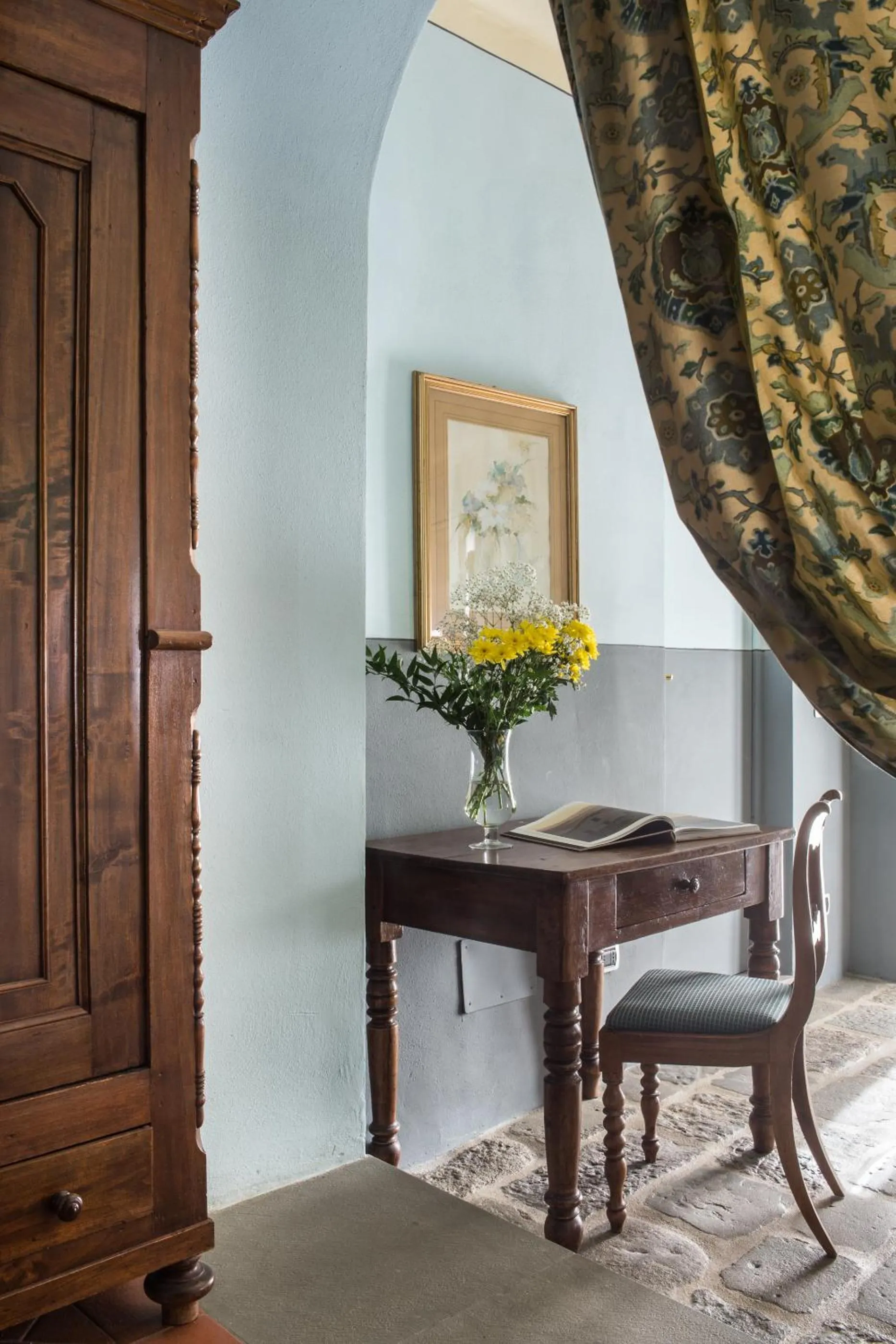 Decorative detail in Relais Villa Belpoggio - Residenza D'Epoca