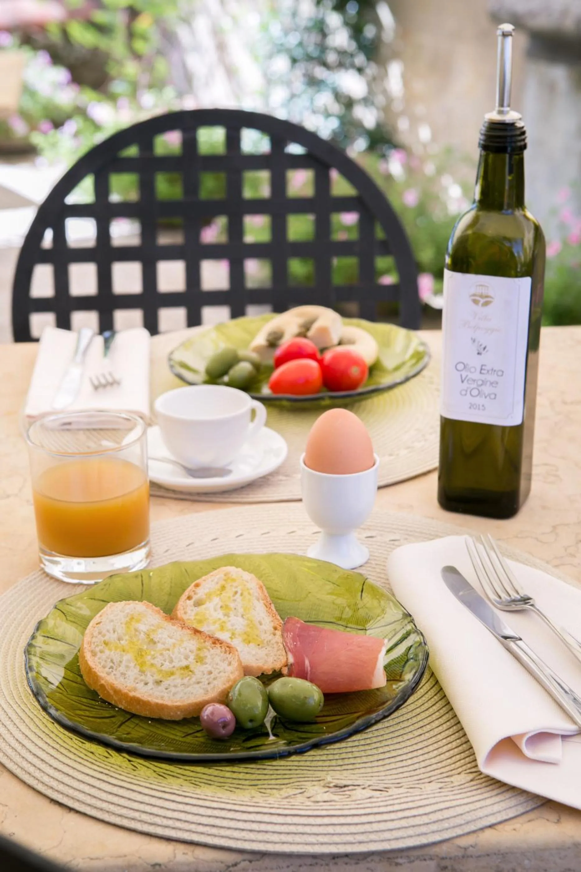 Italian breakfast in Relais Villa Belpoggio - Residenza D'Epoca