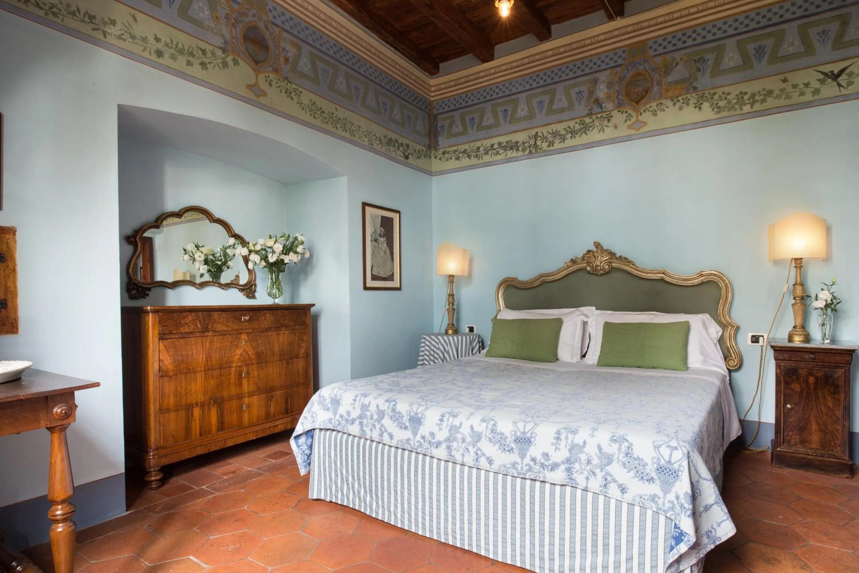Photo of the whole room, Bed in Relais Villa Belpoggio - Residenza D'Epoca