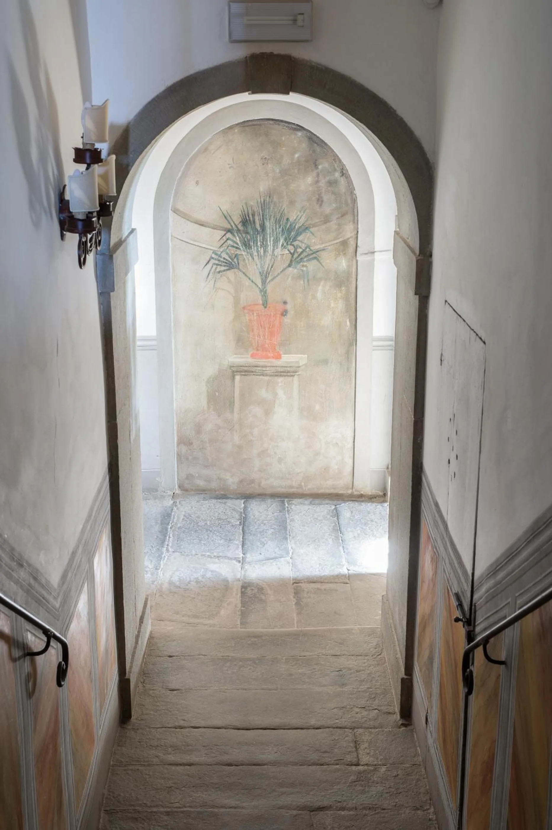 Decorative detail in Relais Villa Belpoggio - Residenza D'Epoca