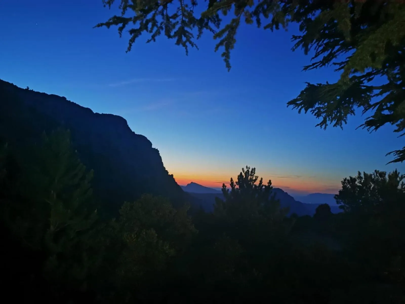 Natural landscape in Gorropu Hotel