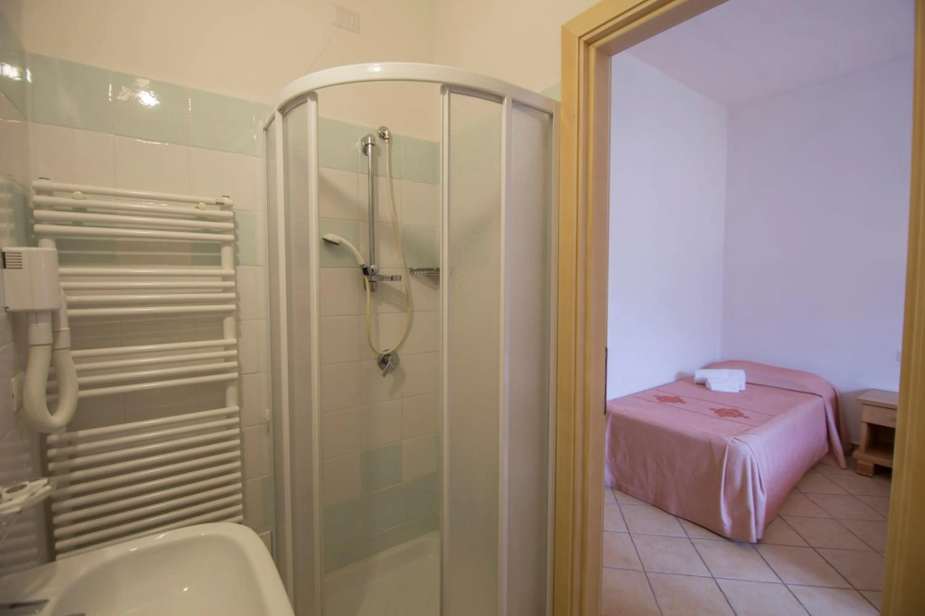 Bed in Gorropu Hotel