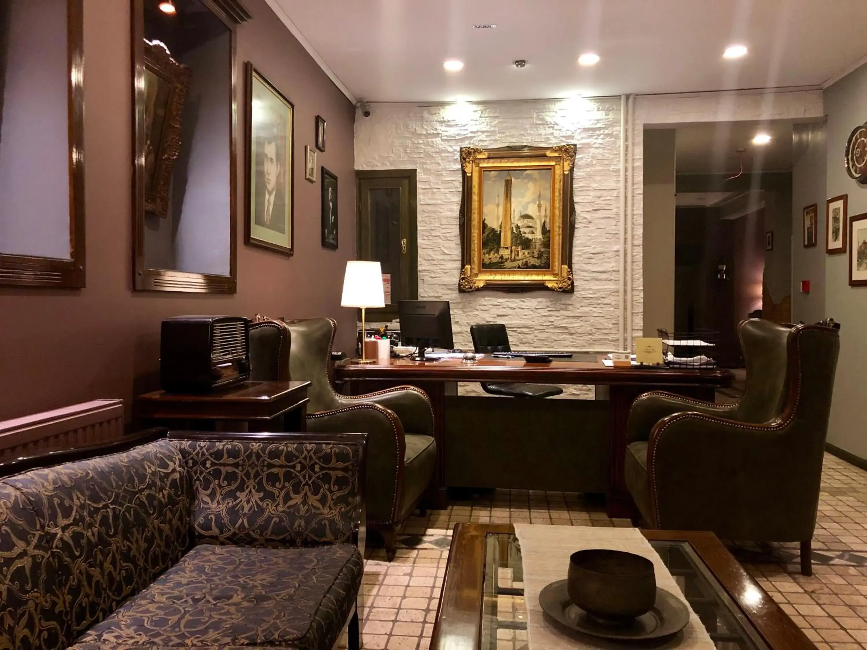 Lobby or reception in Hotel Fehmi Bey - Special Category Lobby or reception in Hotel Fehmi Bey - Special Category