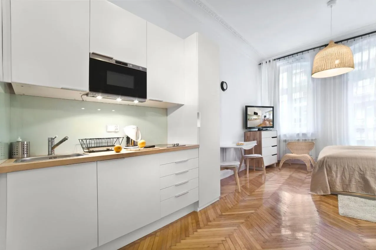 Bed in Apartamenty Pomarańczarnia