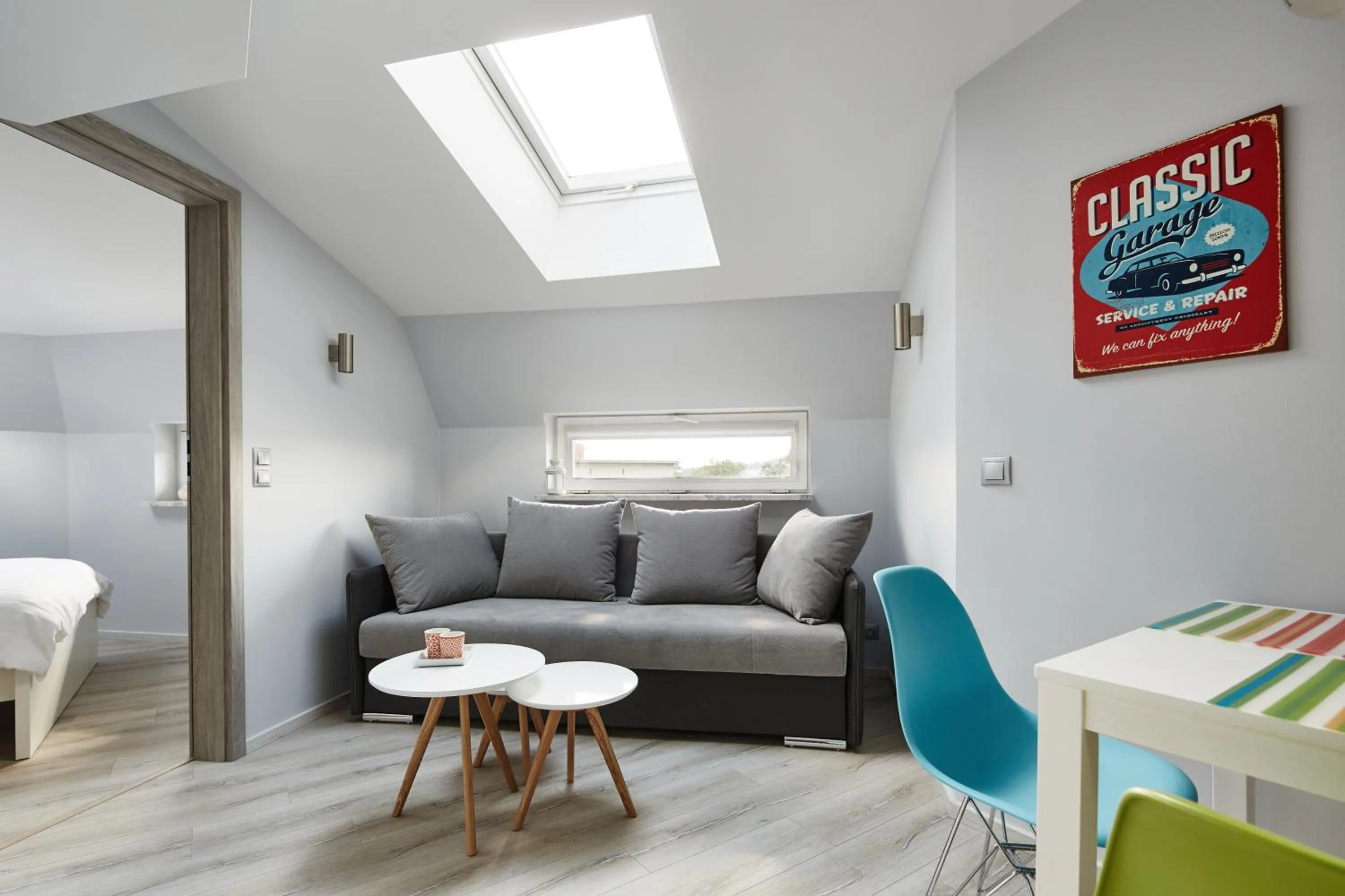 Seating area, Bed in Aparthotel Best Views