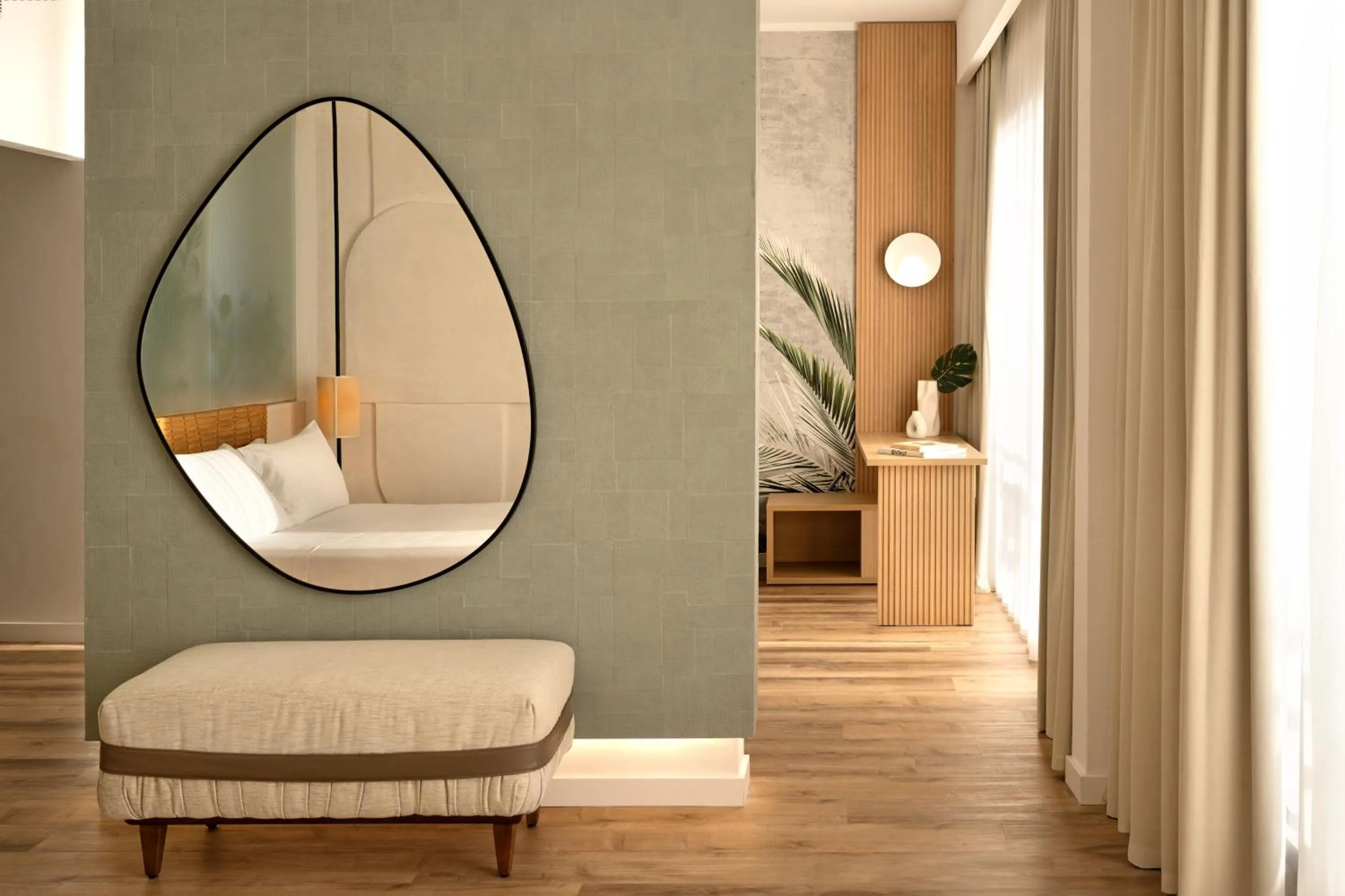 Living room in Hotel Delfino Taranto