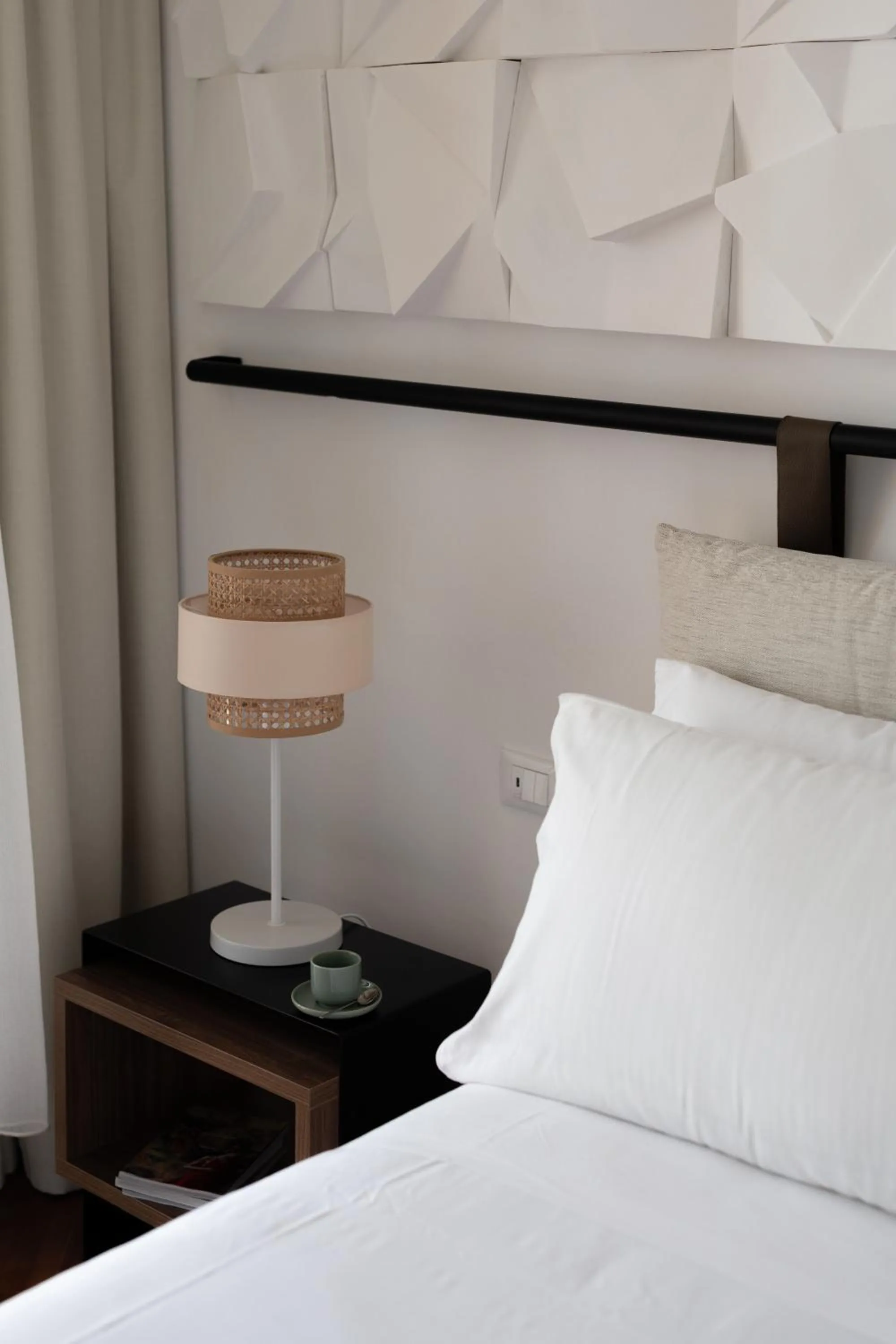 Bed in Hotel Delfino Taranto