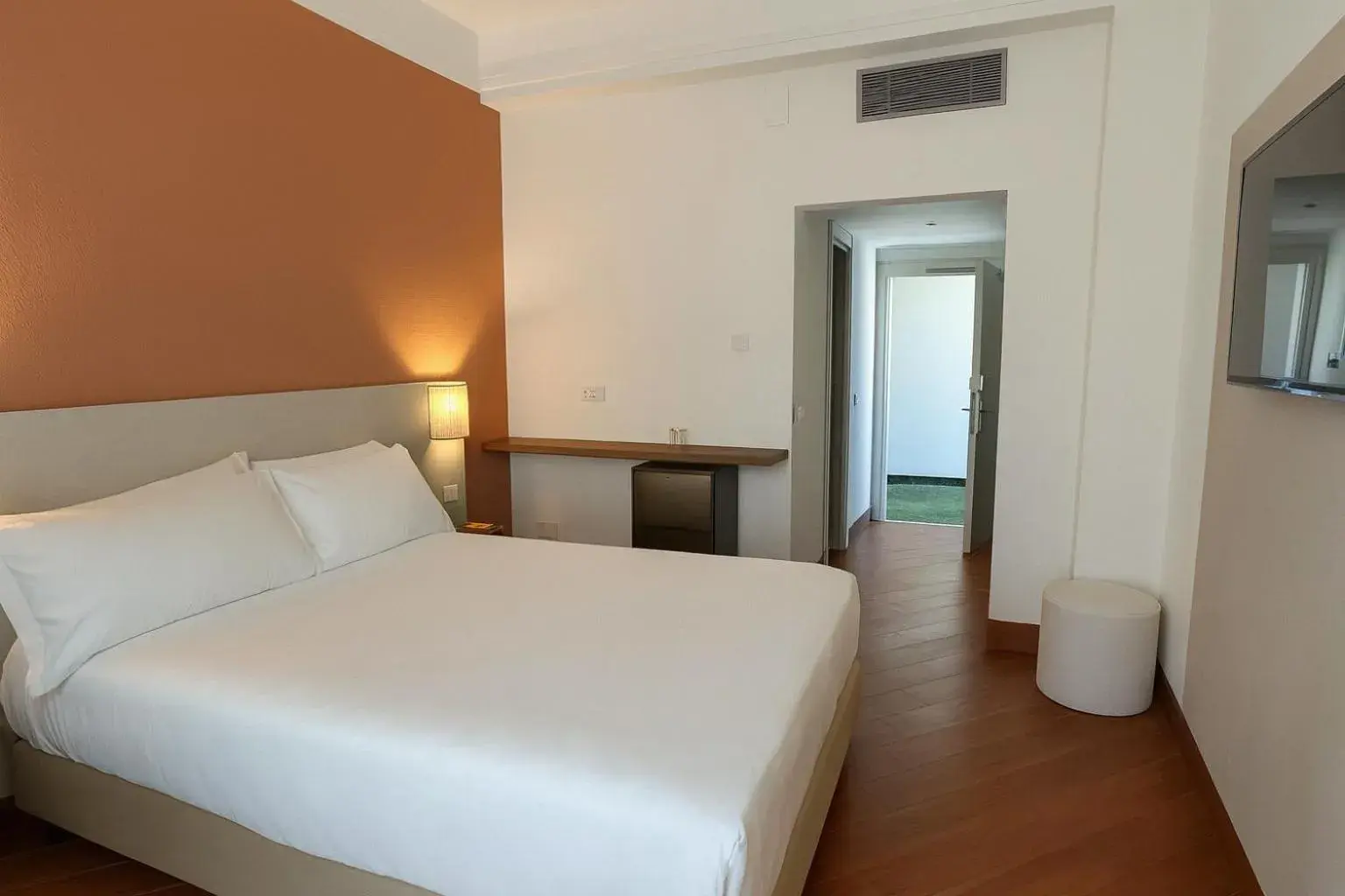 Bed in Hotel Delfino Taranto Bed in Hotel Delfino Taranto