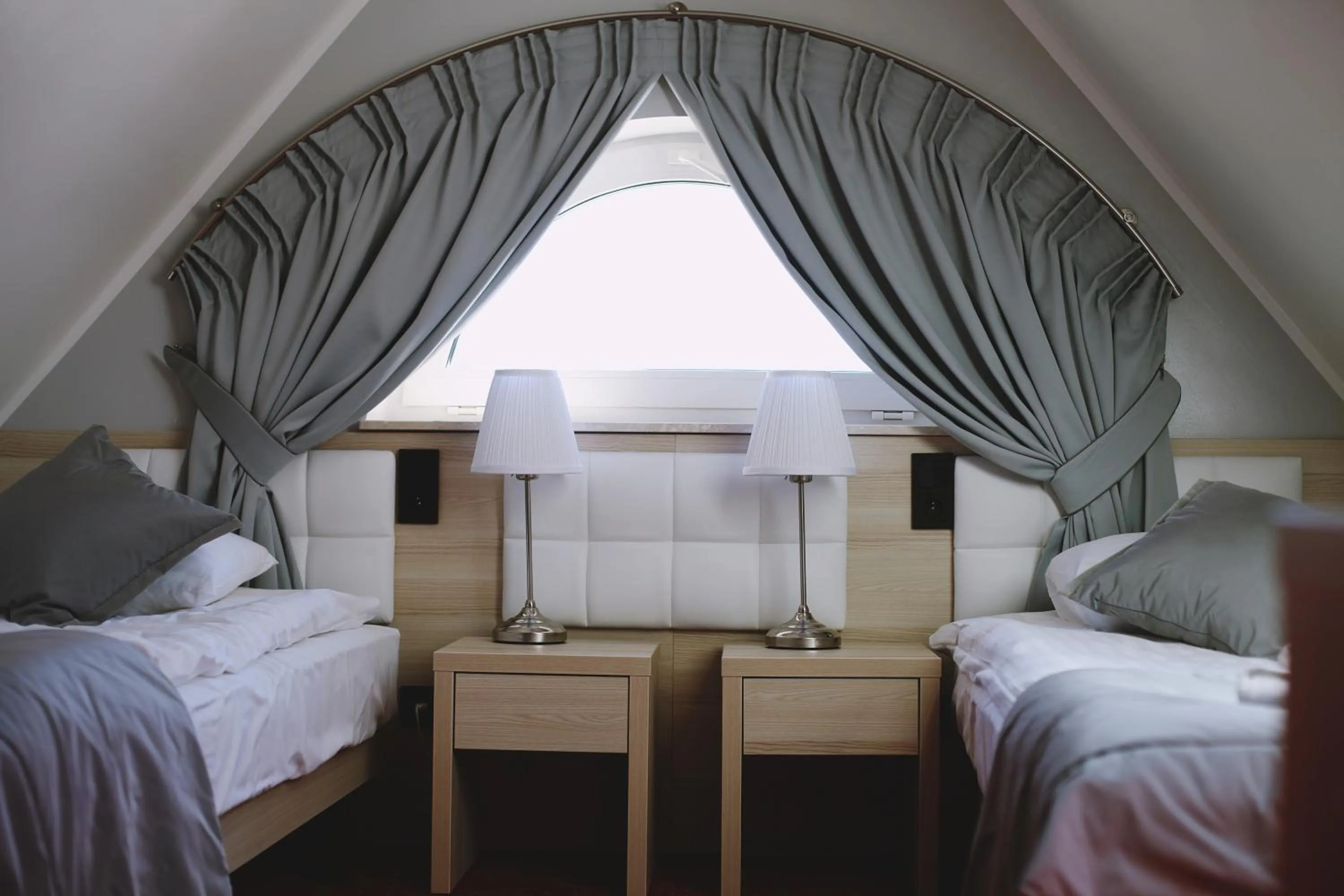 Bed in Hotel Nadmorski