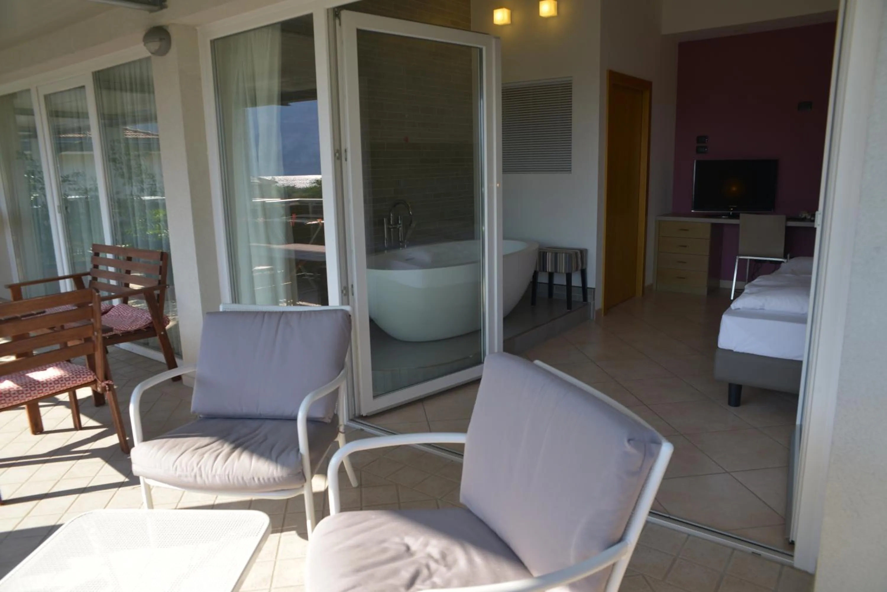 Balcony/Terrace in Villa Franca