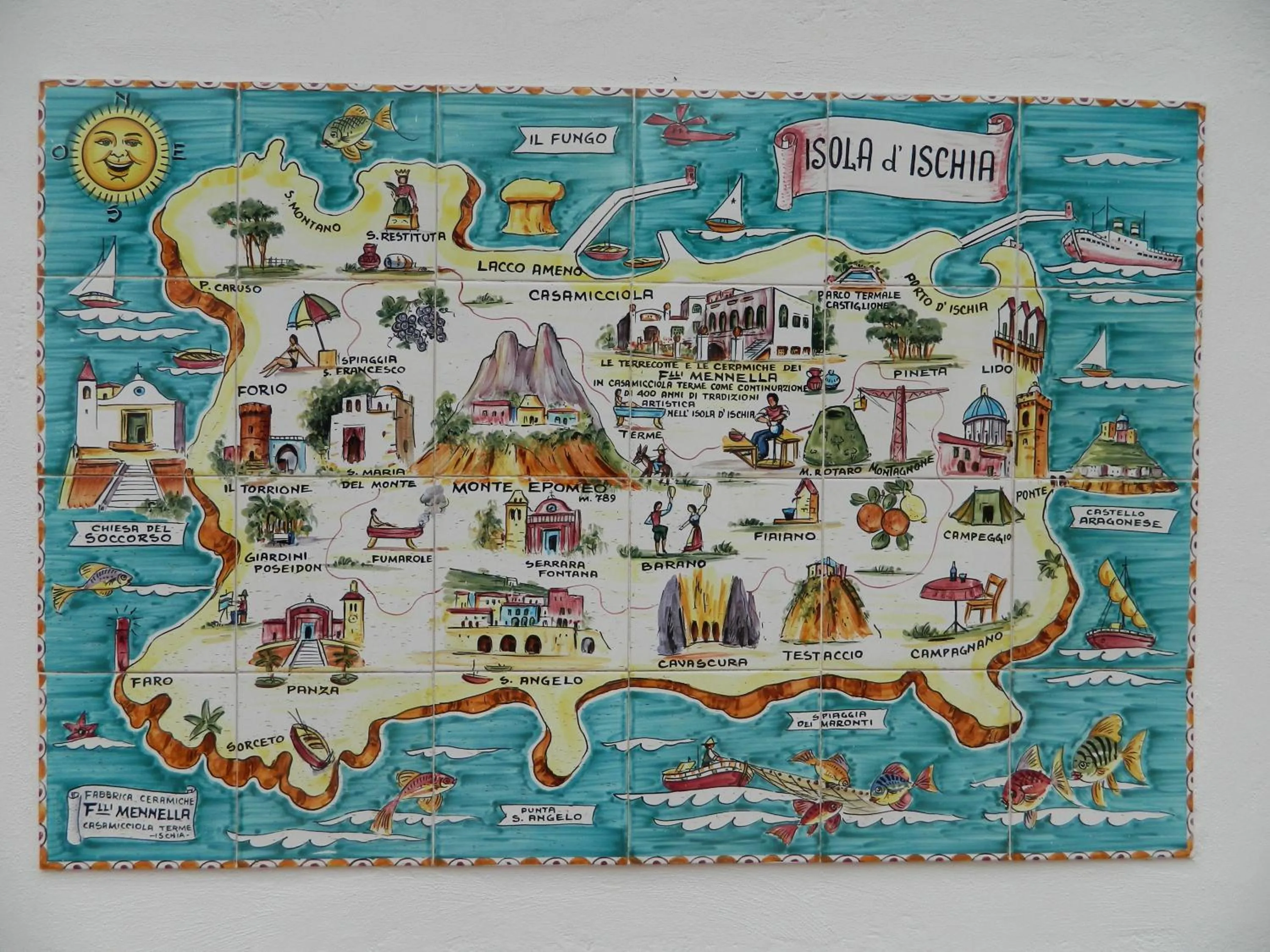 Decorative detail in Hotel Don Pedro