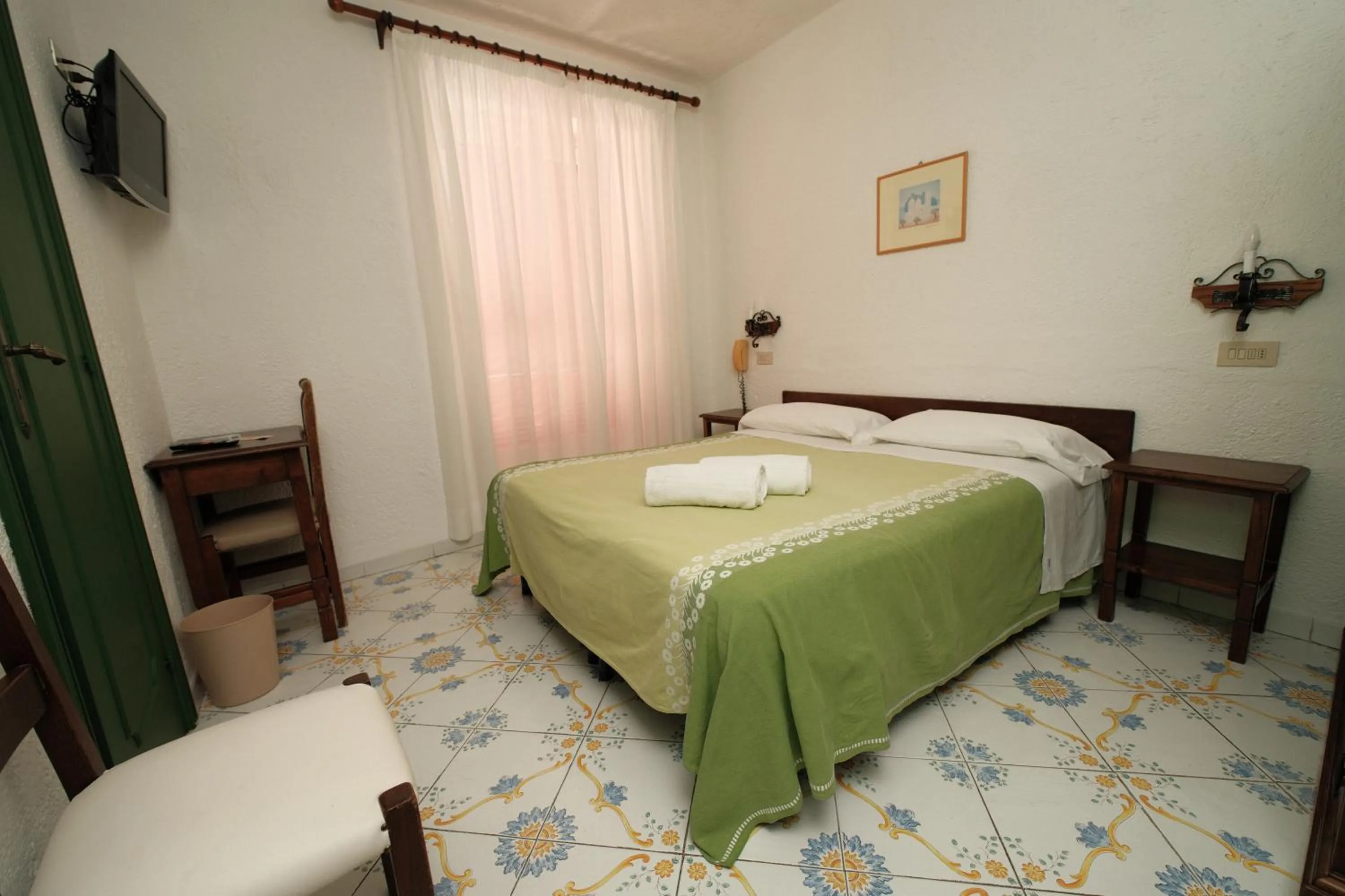 Bed in Hotel Don Pedro