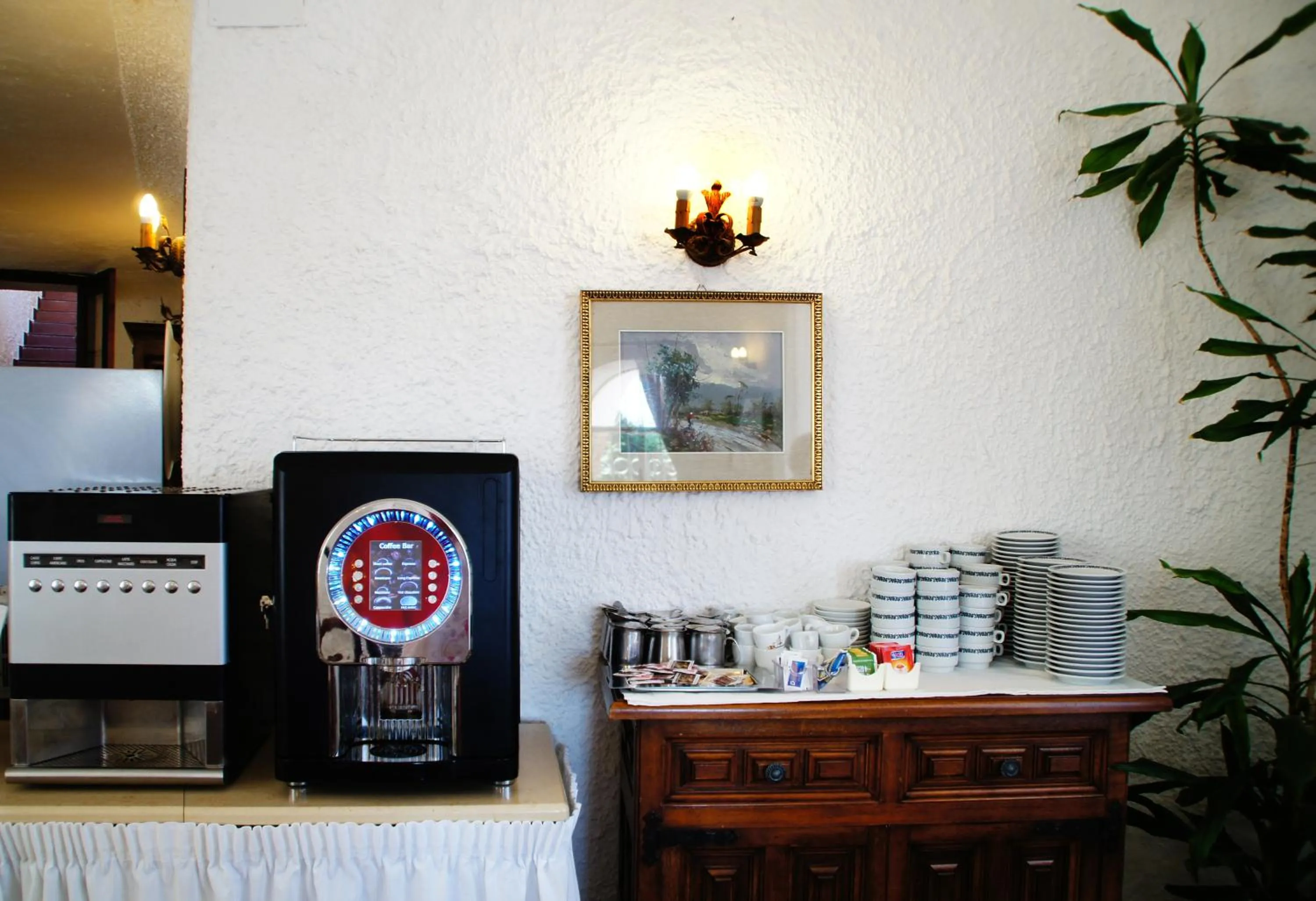 Coffee/tea facilities in Hotel Don Pedro
