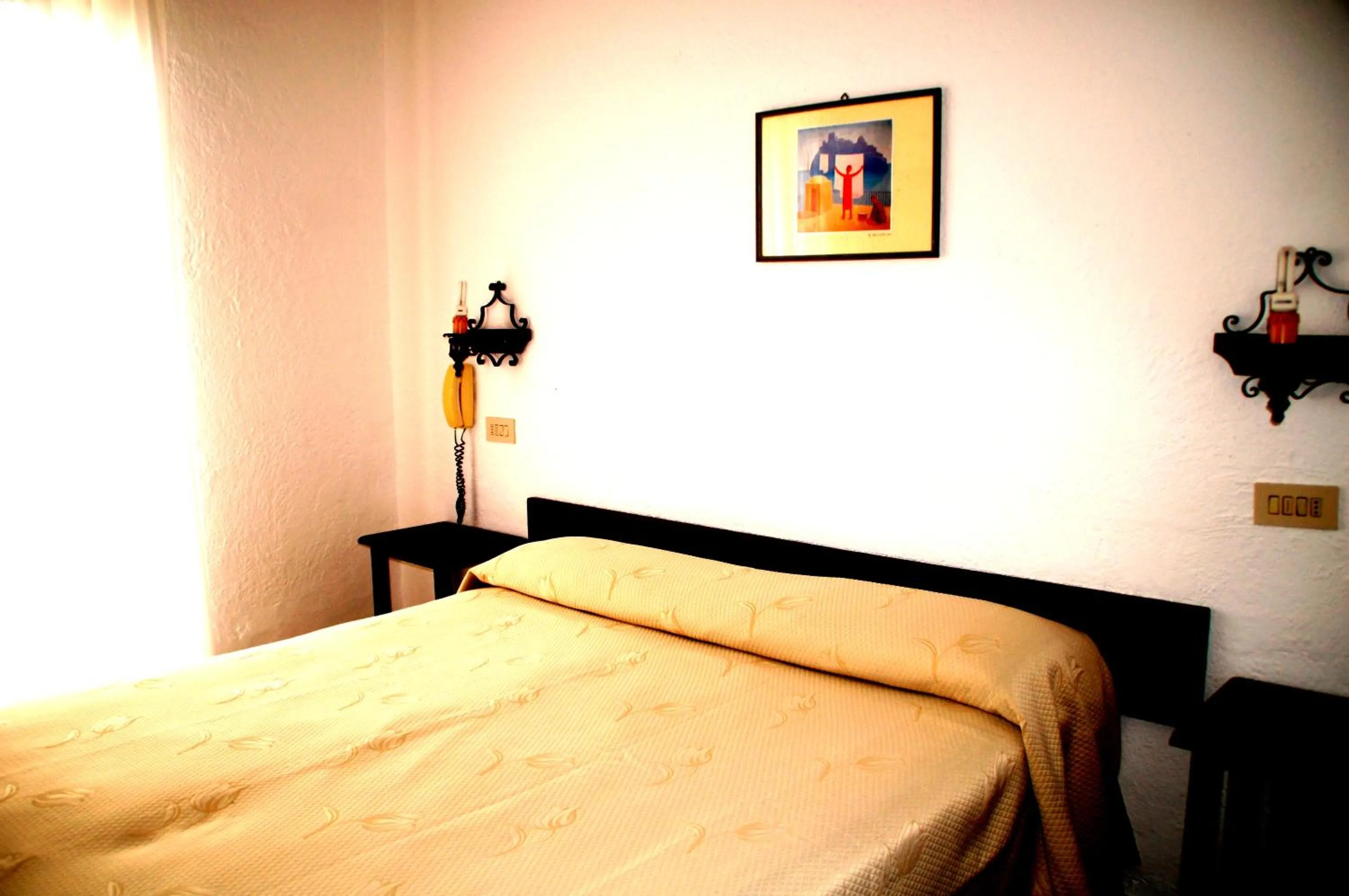 Bed in Hotel Don Pedro