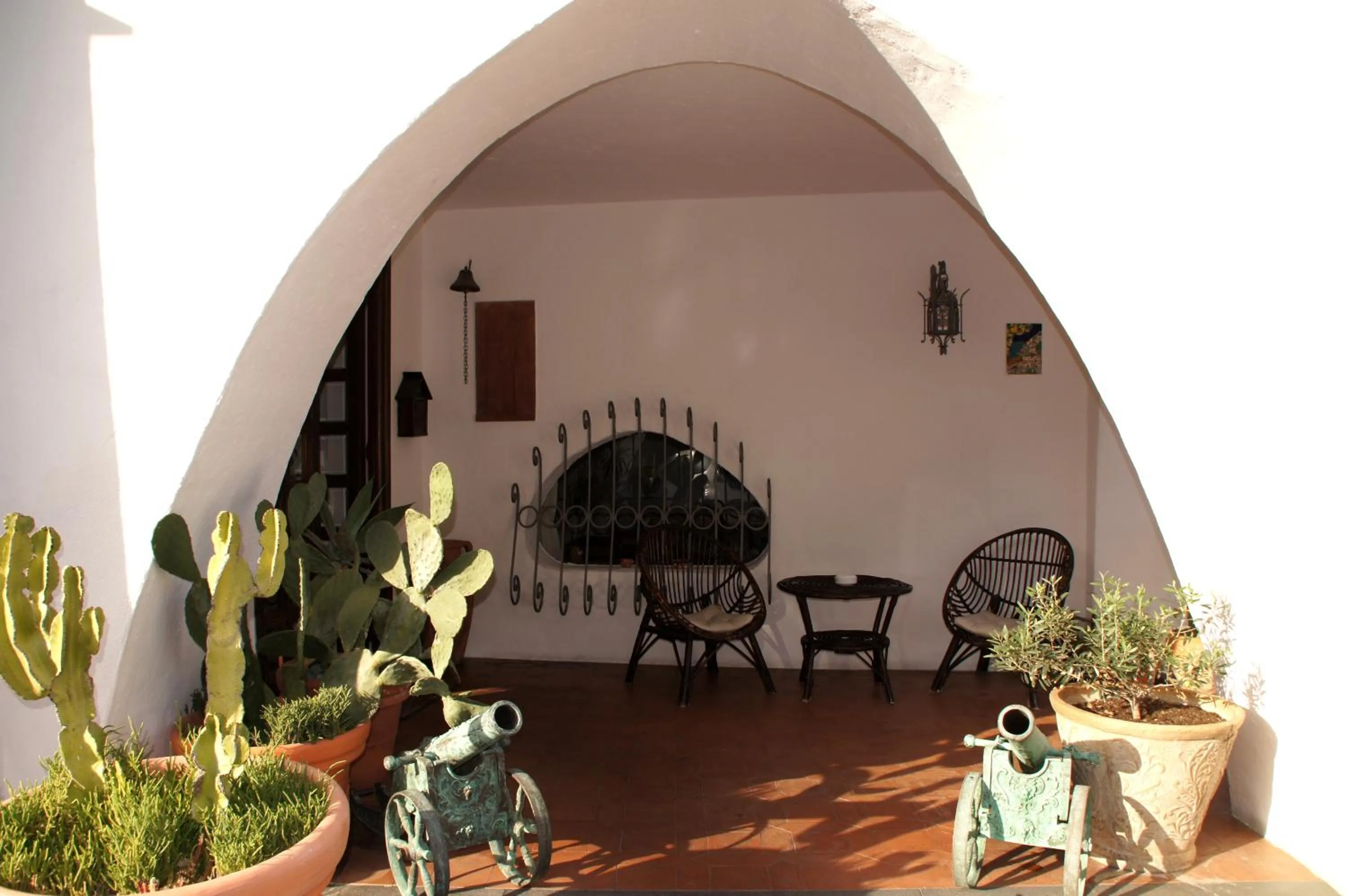 Decorative detail in Hotel Don Pedro