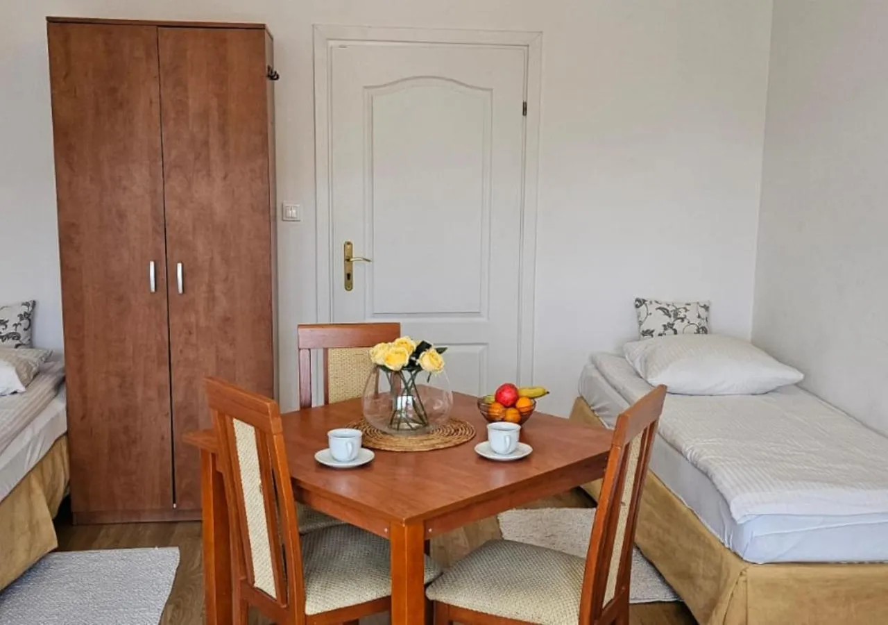 Bed in Letnia willa Jacuzzi & Sauna