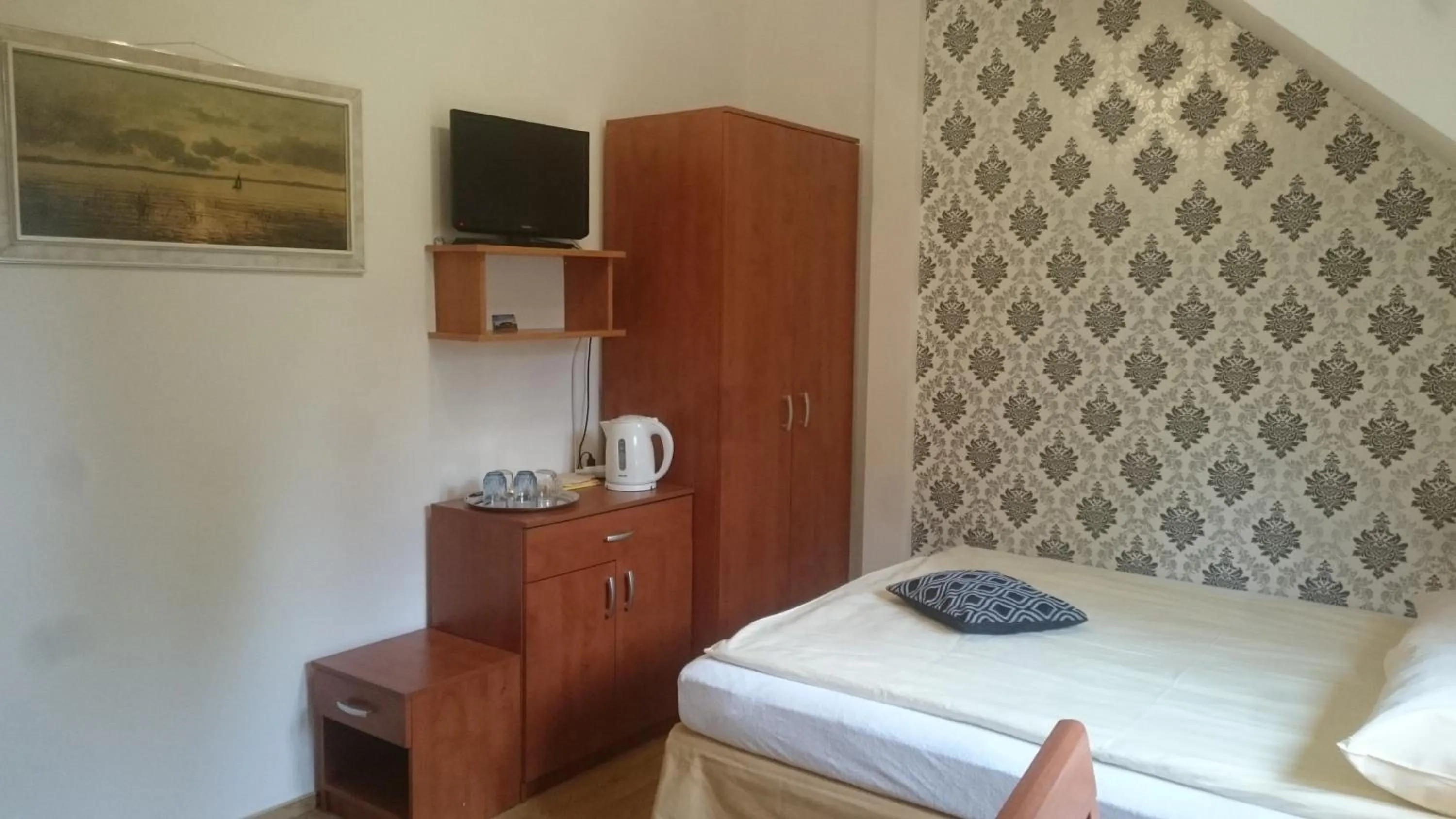 Bed in Letnia willa Jacuzzi & Sauna